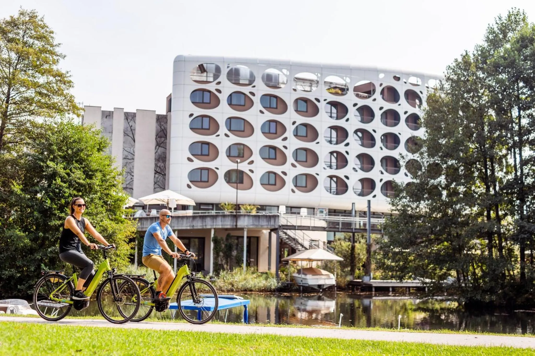 Cycling in Das Seepark Wörthersee Resort