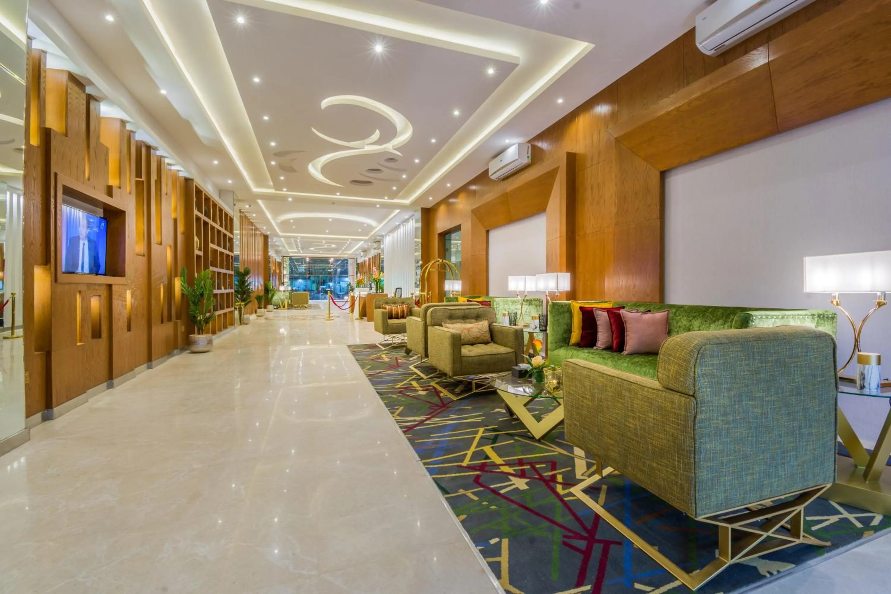 Lobby or reception in Al Muhaidb Residence Al DAWADIMI