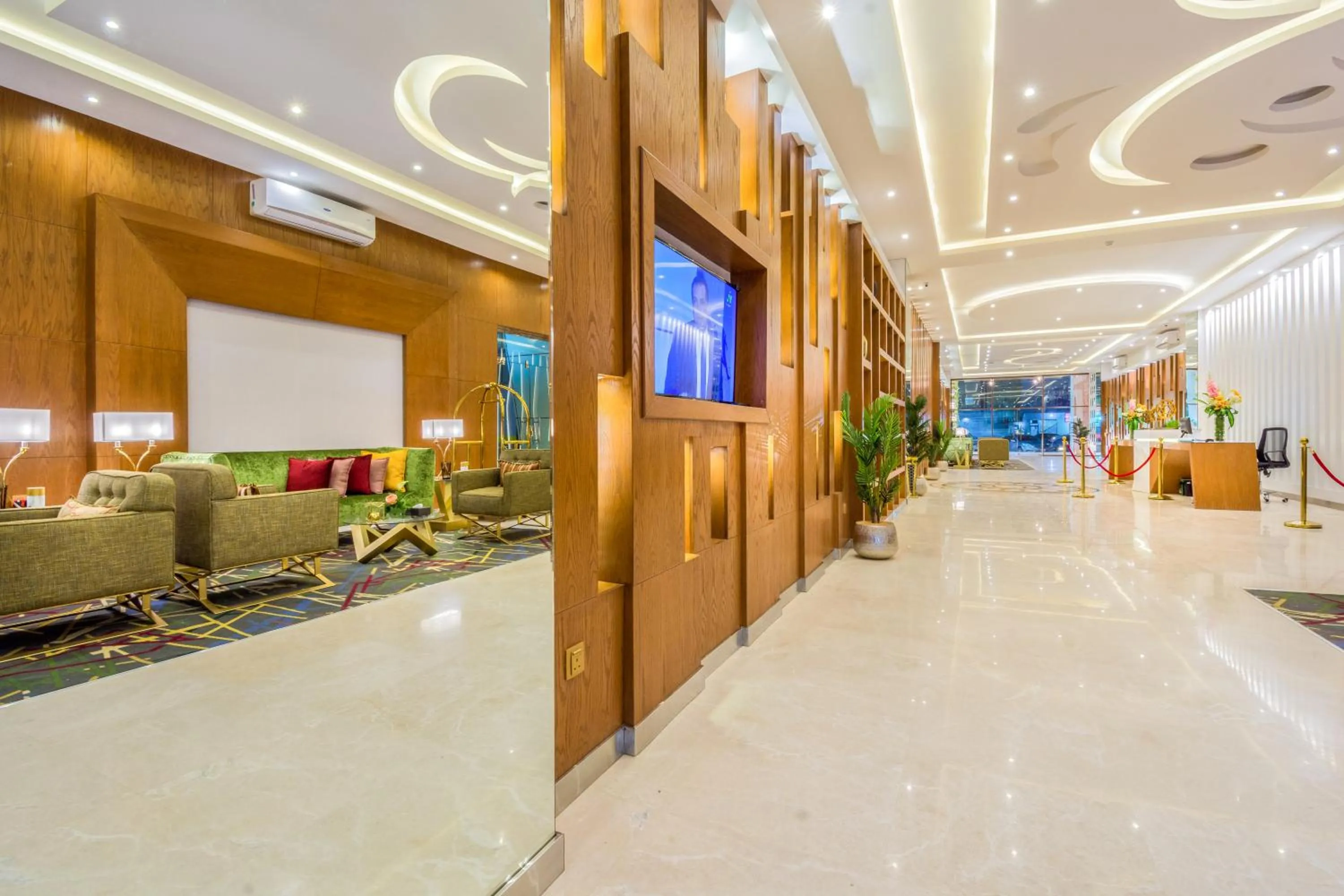Lobby or reception in Al Muhaidb Residence Al DAWADIMI