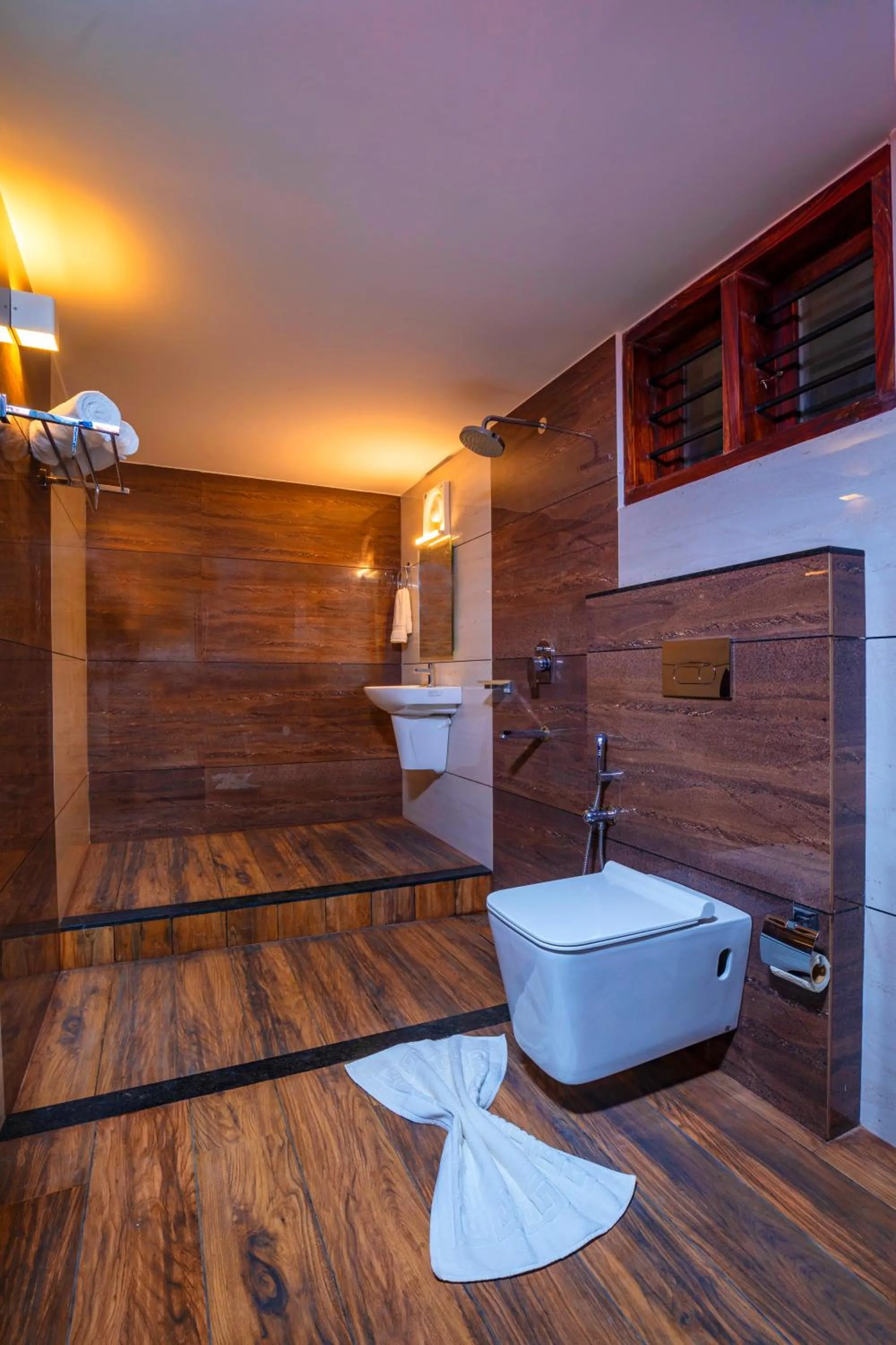 Bathroom in Haven Alleppey Beach Resort