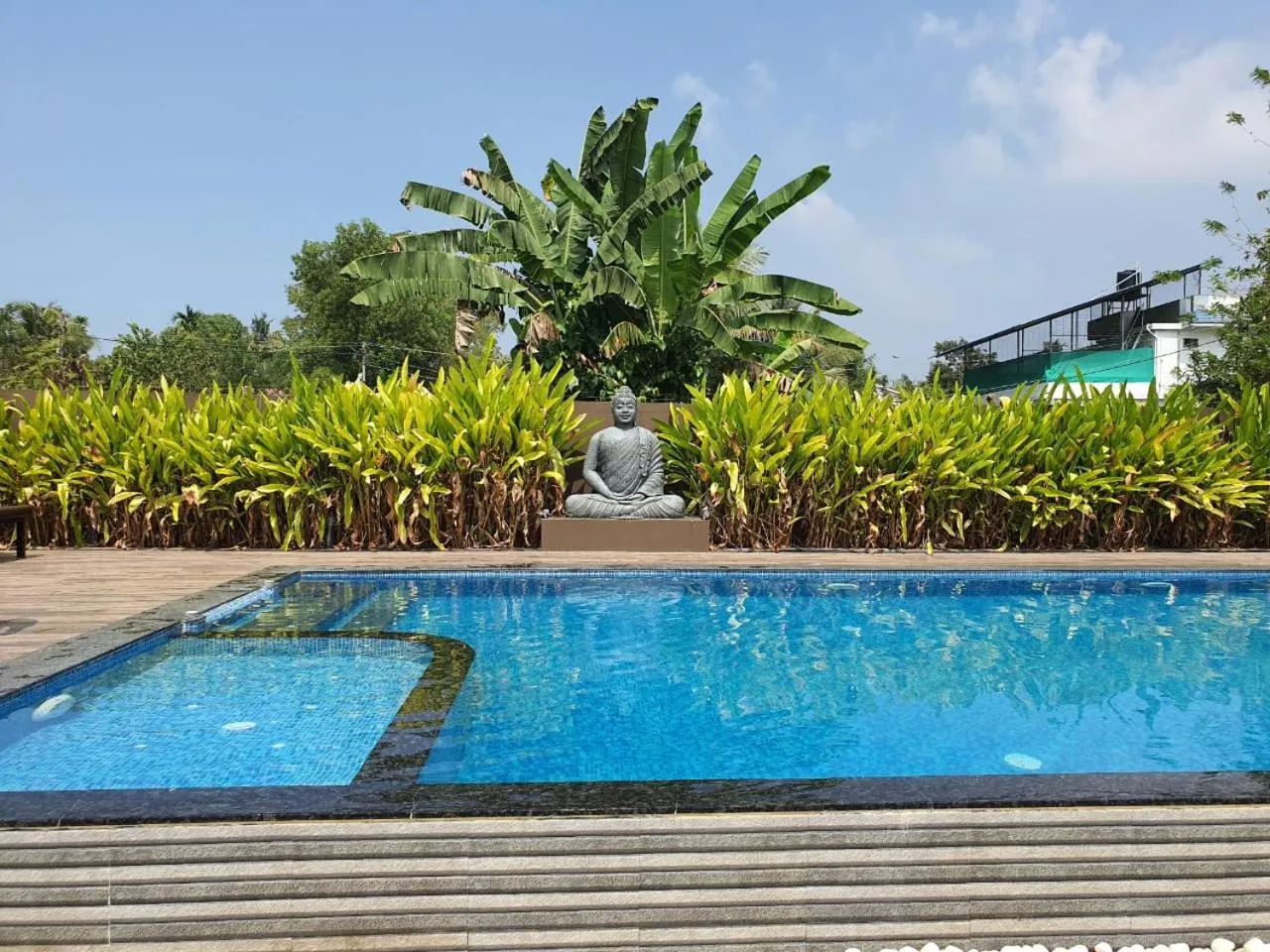 Swimming pool in Haven Alleppey Beach Resort
