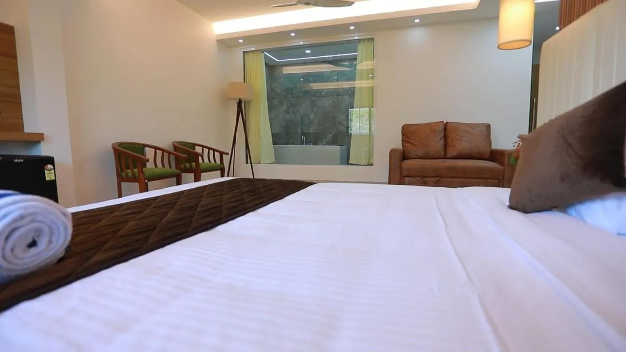 Bed in Haven Alleppey Beach Resort