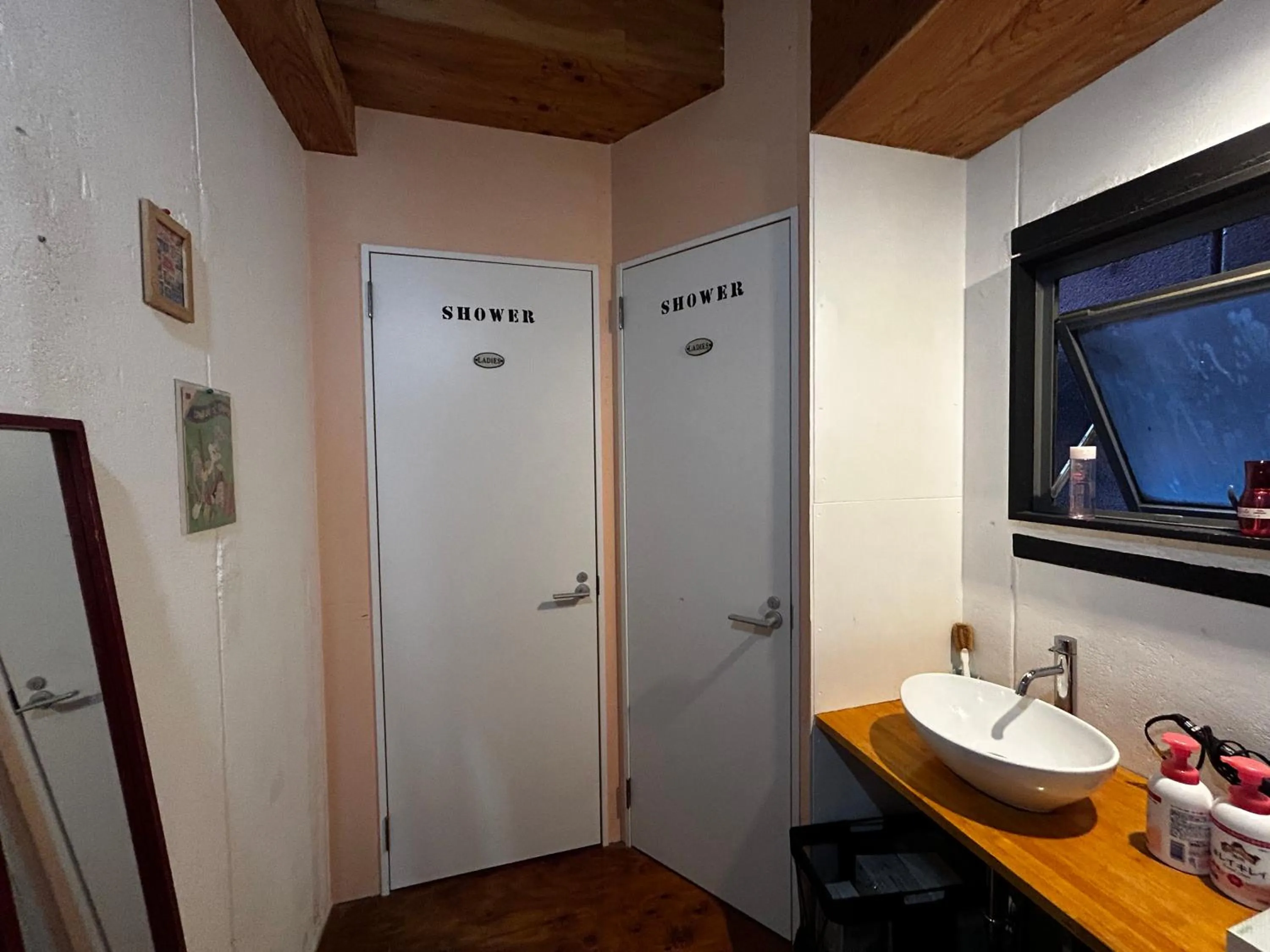 Shower in Hostel Bedgasm