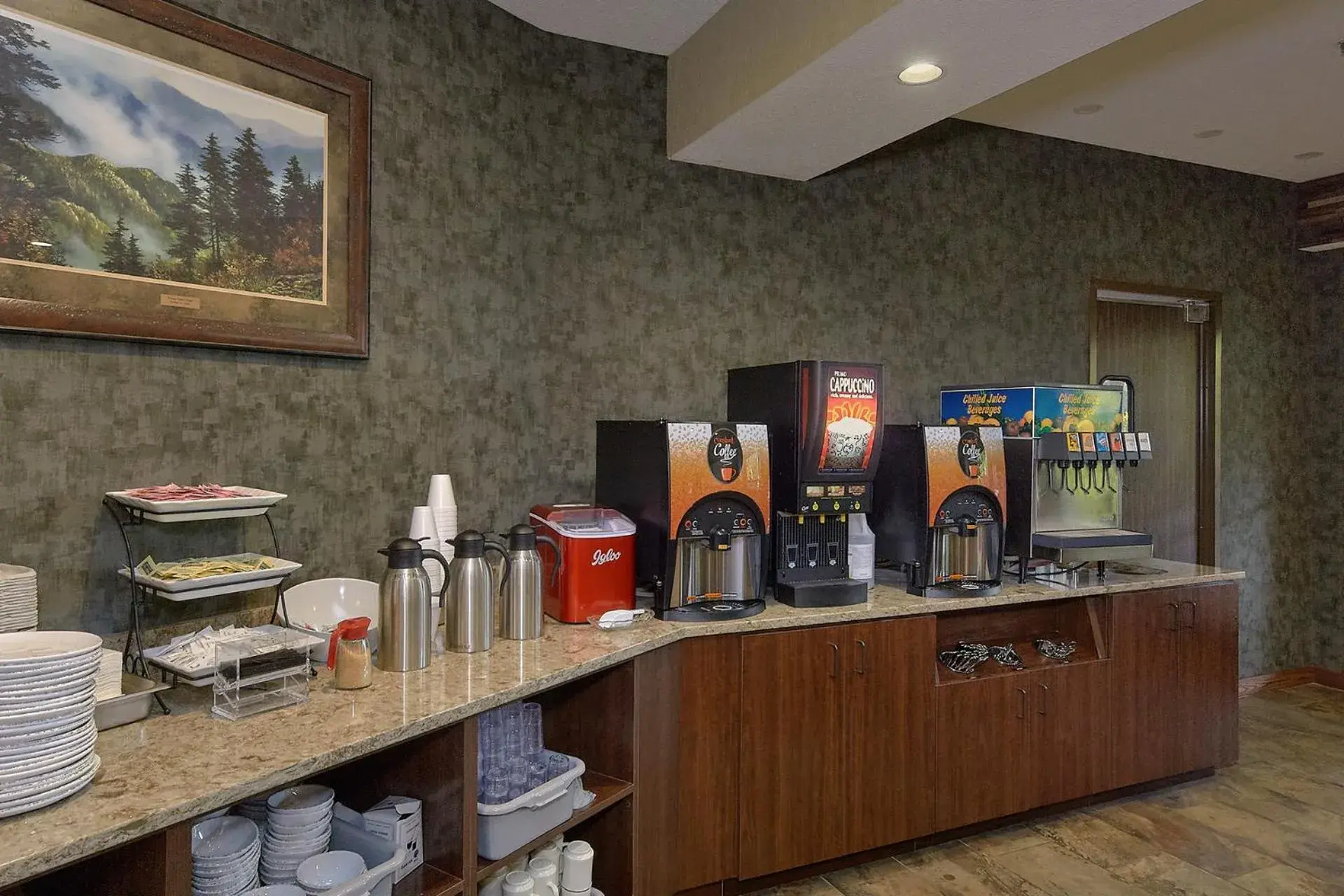 Buffet breakfast in The Inn On The River Buffet breakfast in The Inn On The River