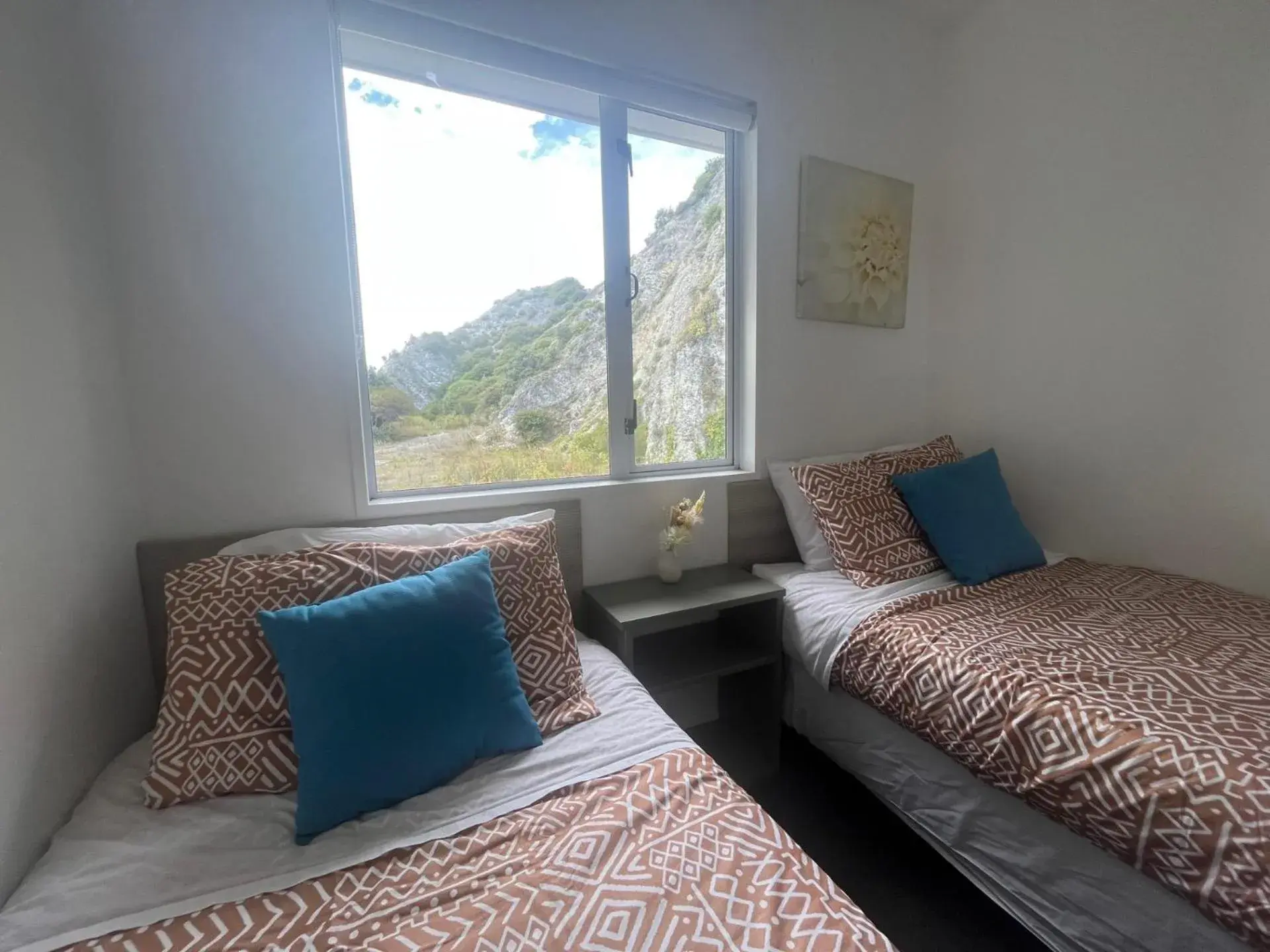 Standard Twin Room with Sea View in Kaikoura Seaside lodge Standard Twin Room with Sea View in Kaikoura Seaside lodge