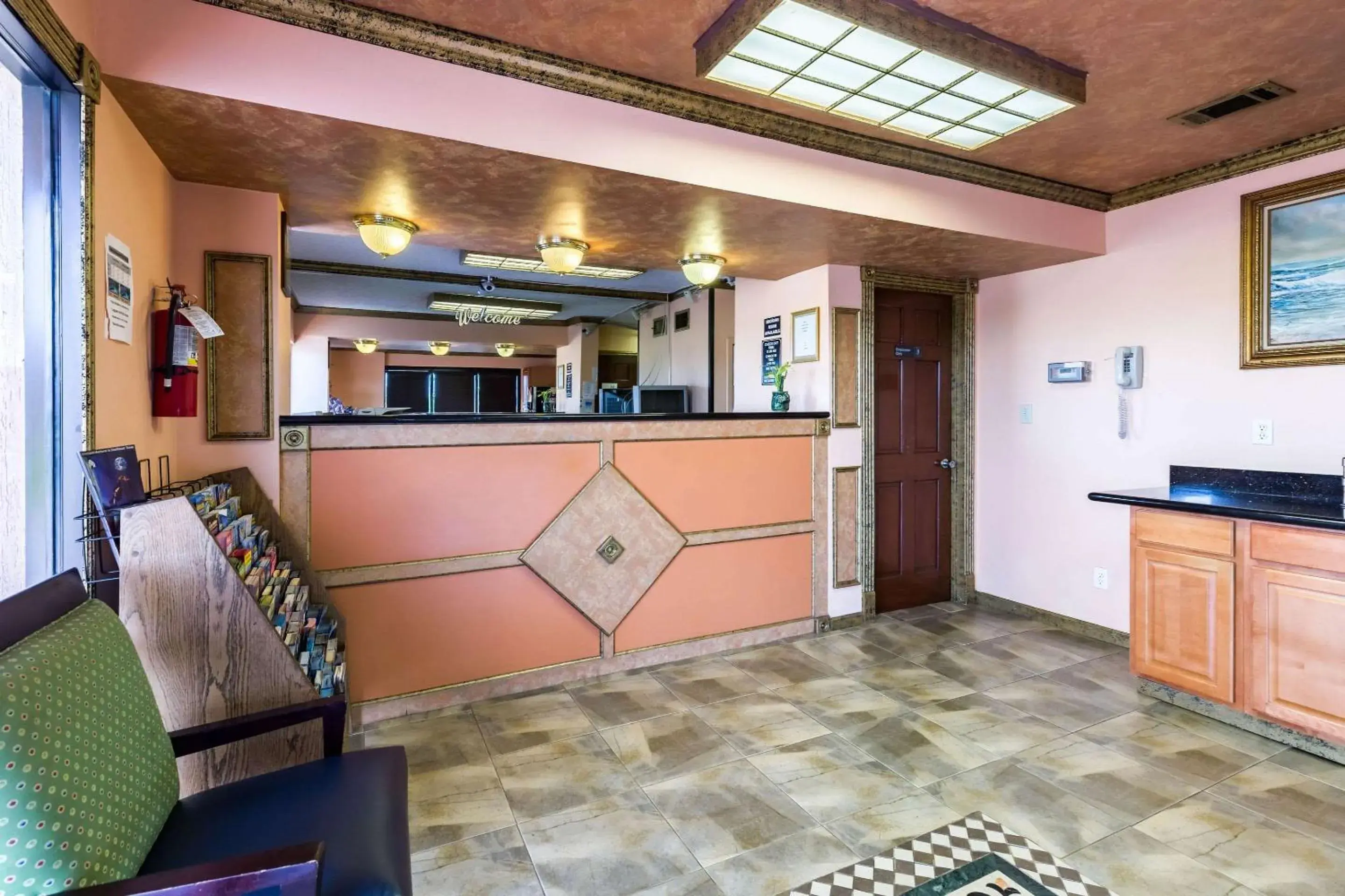 Lobby or reception, Lobby/Reception in Rodeway Inn - Galveston