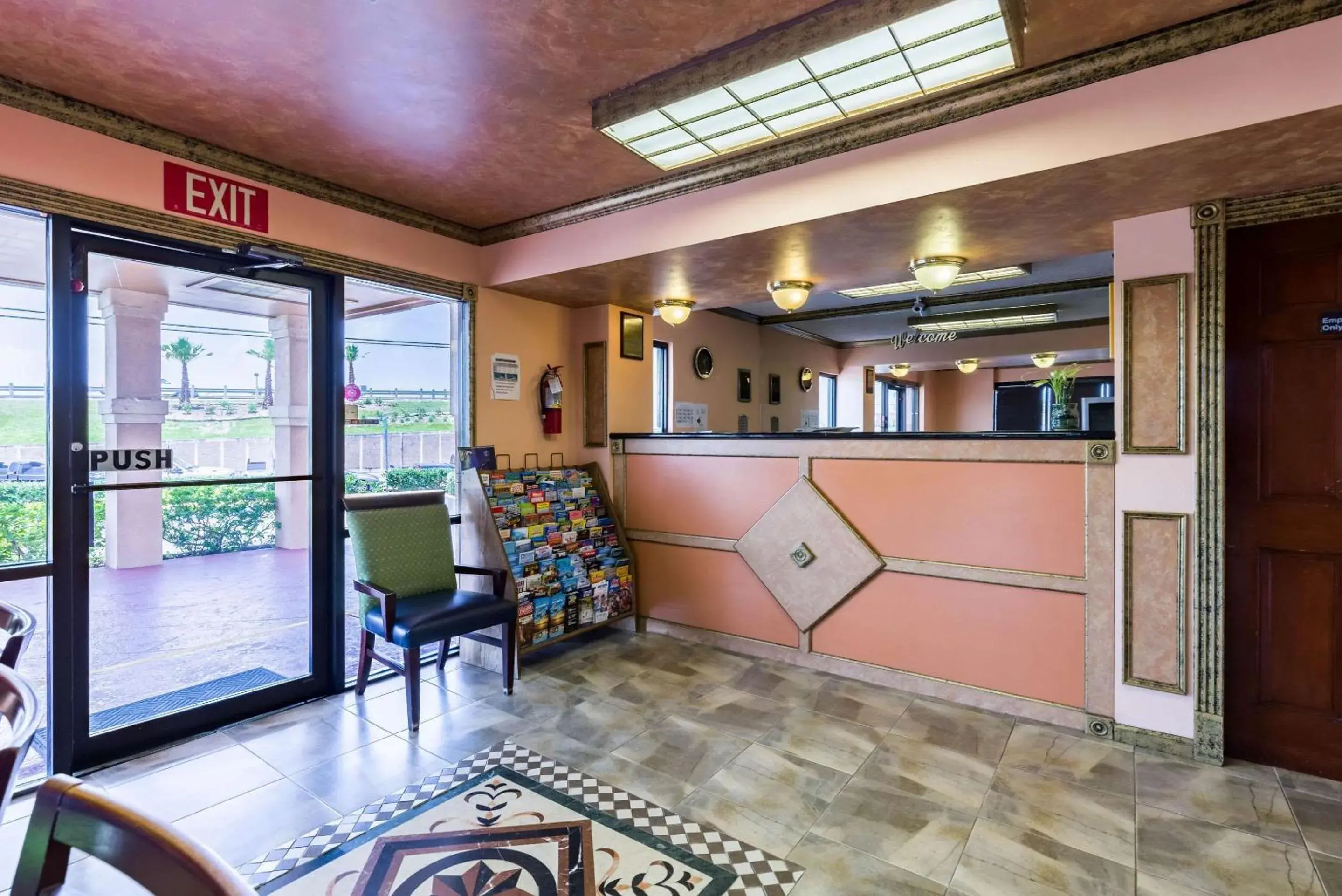 Lobby or reception, Lobby/Reception in Rodeway Inn - Galveston