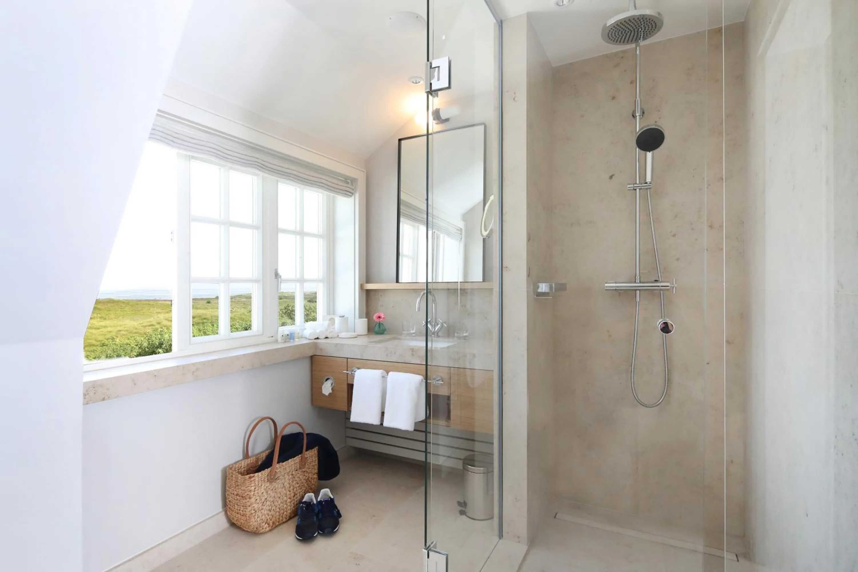 Bathroom in Landhaus Severin's Morsum Kliff