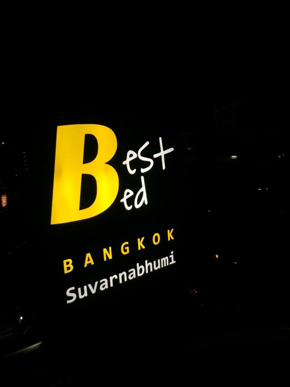 Logo/Certificate/Sign in Best Bed Suvarnabhumi Hostel