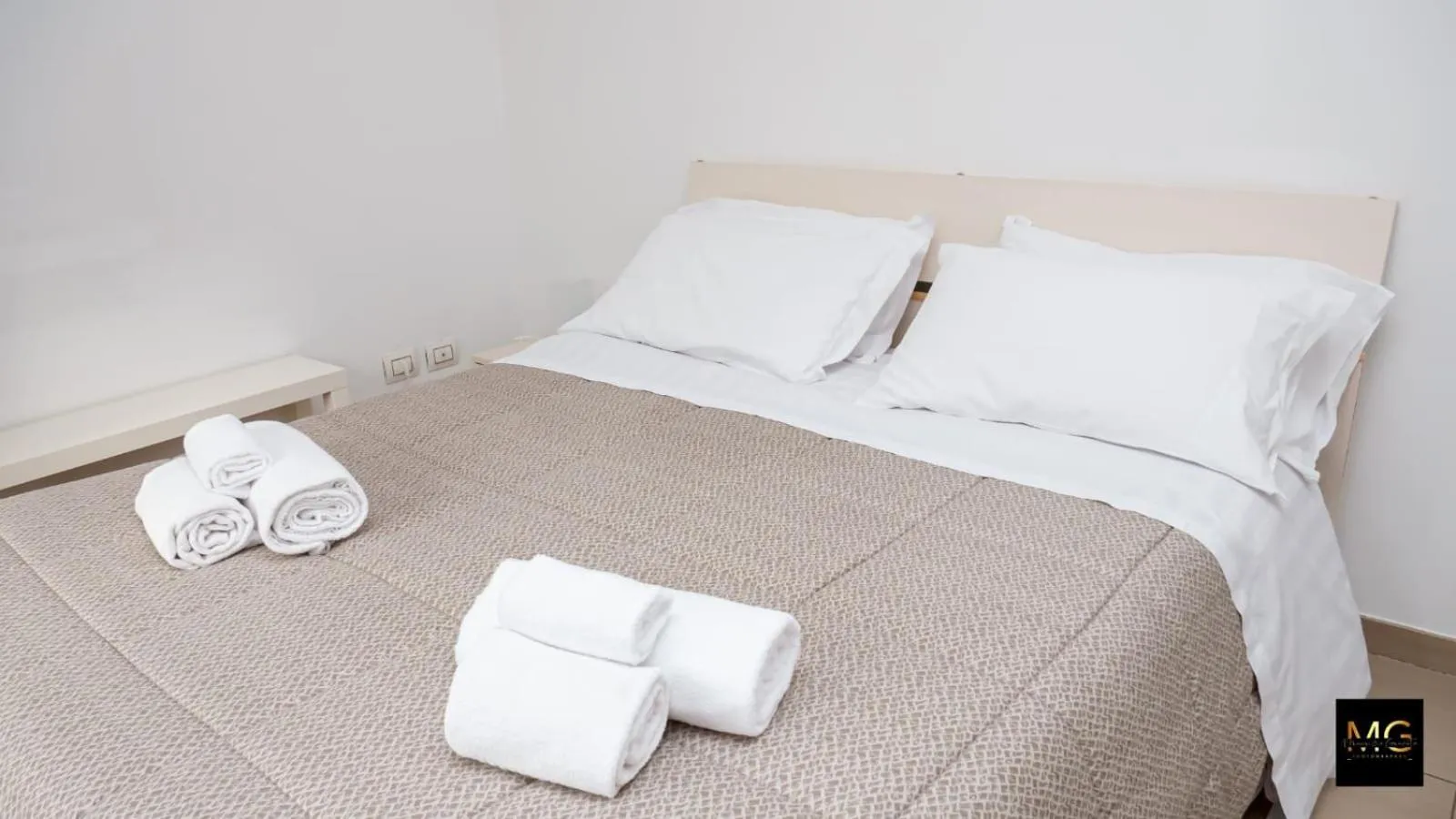 Bed in Bed & Breakfast Lufra