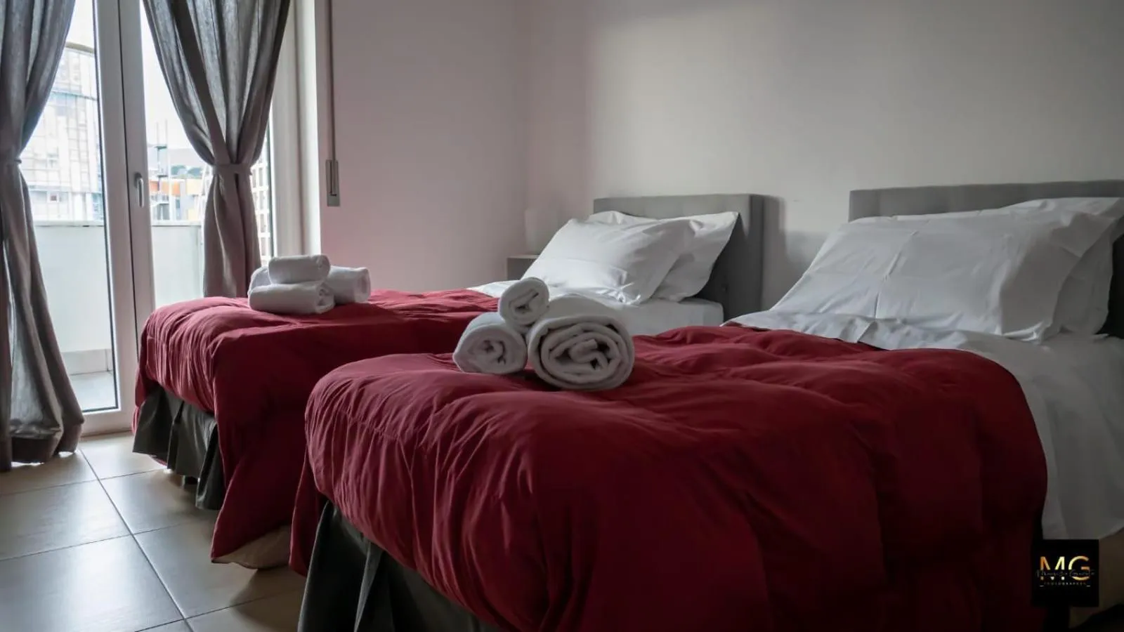 Bed in Bed & Breakfast Lufra