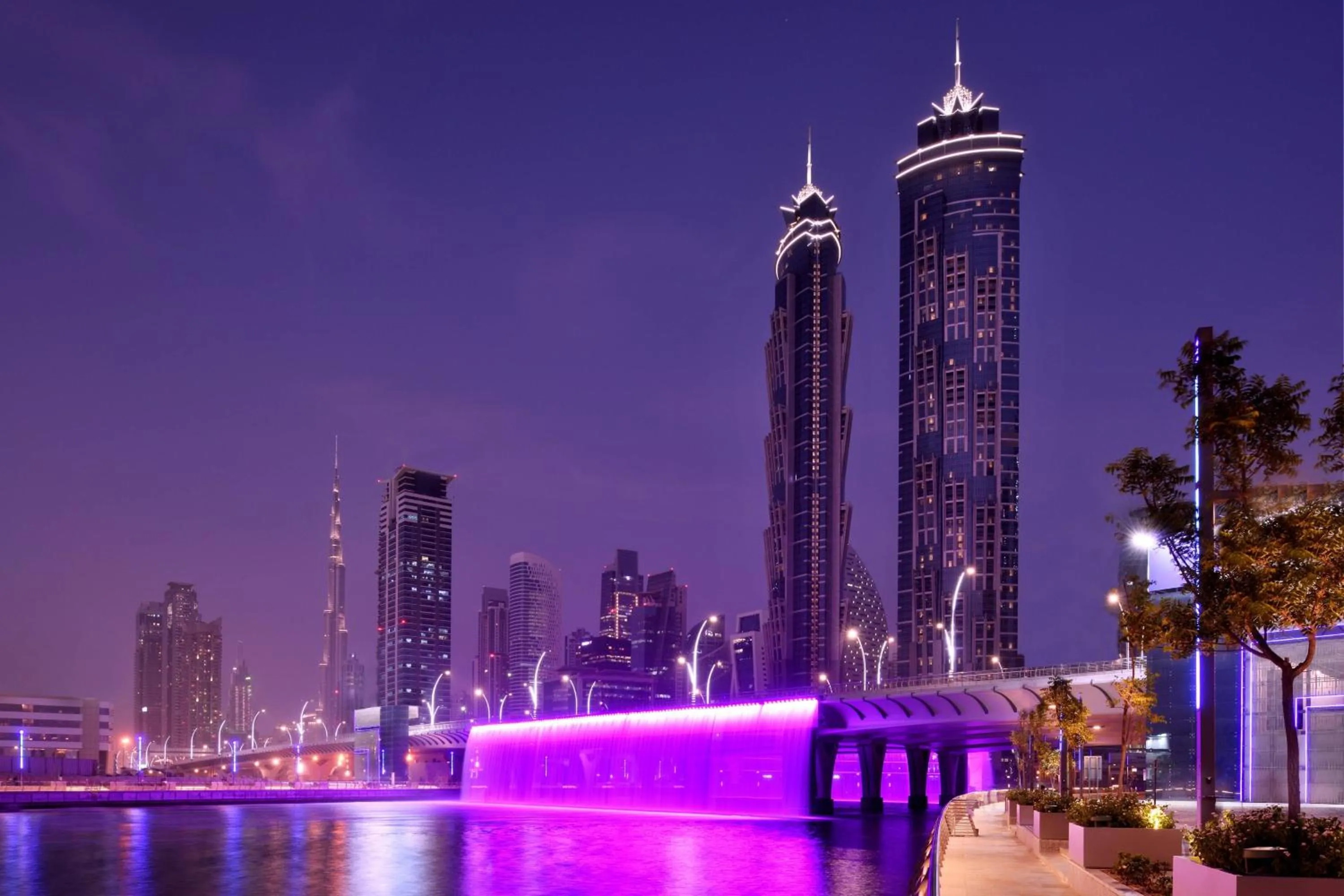 Property building in JW Marriott Marquis Hotel Dubai