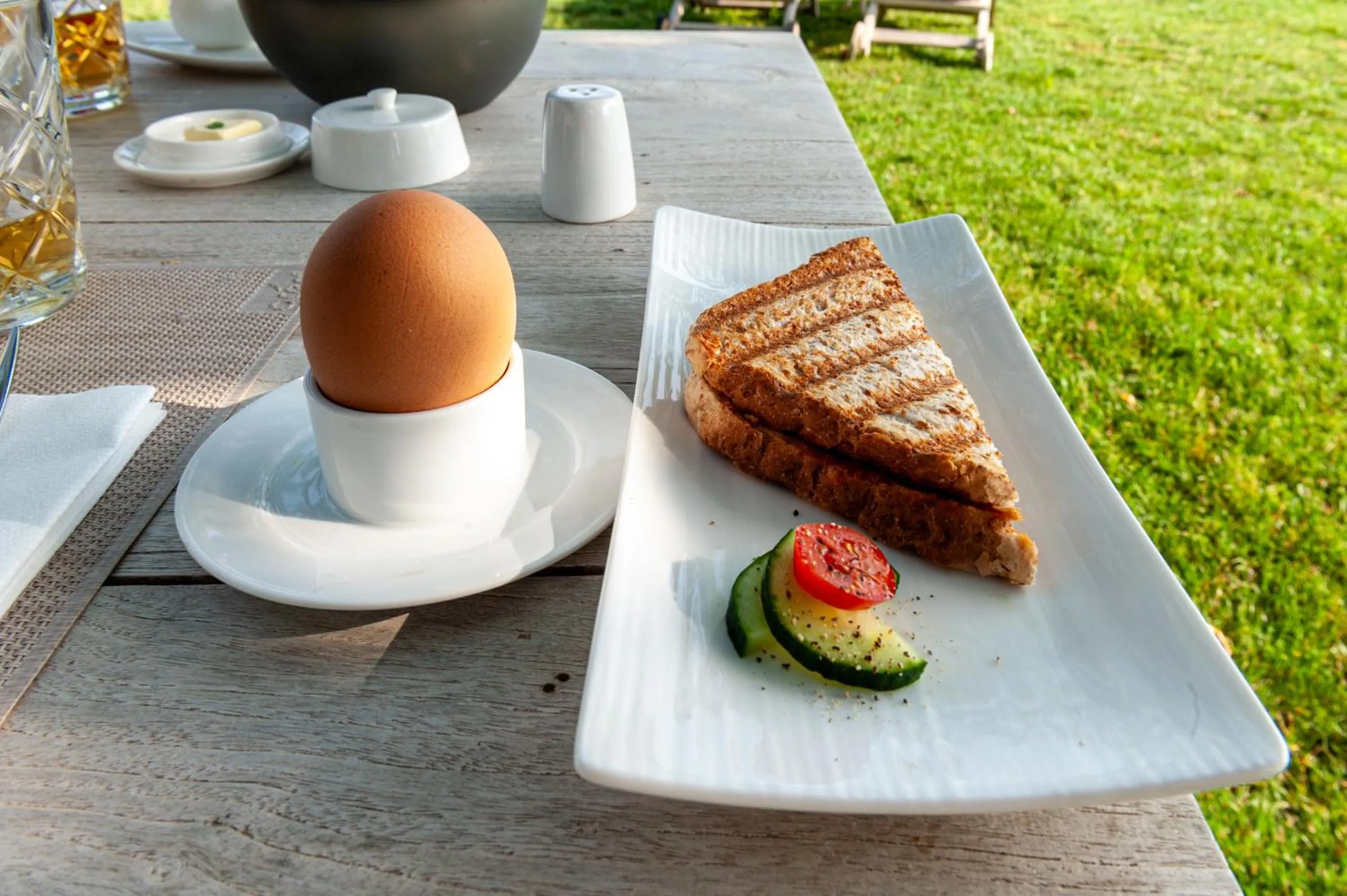 Garden in B&B La Mirande de Saint-Clar