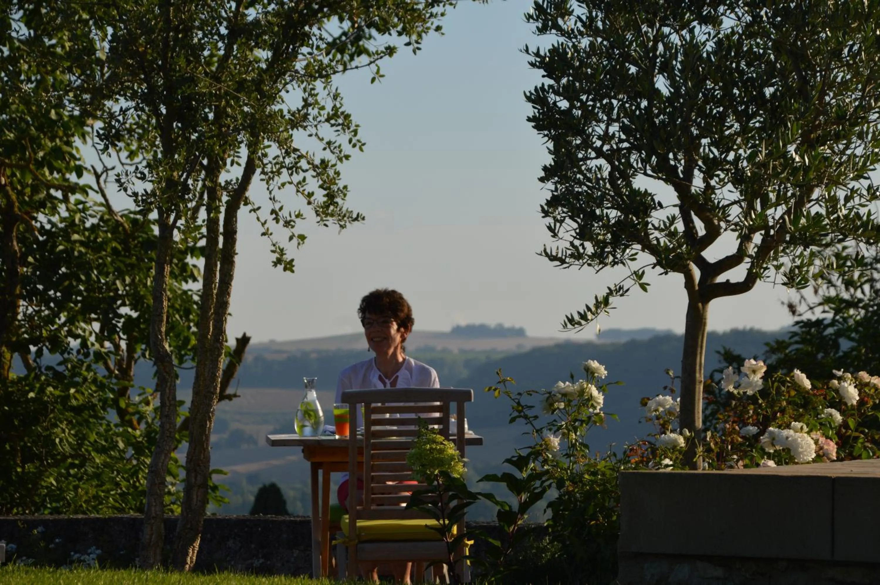 Garden in B&B La Mirande de Saint-Clar