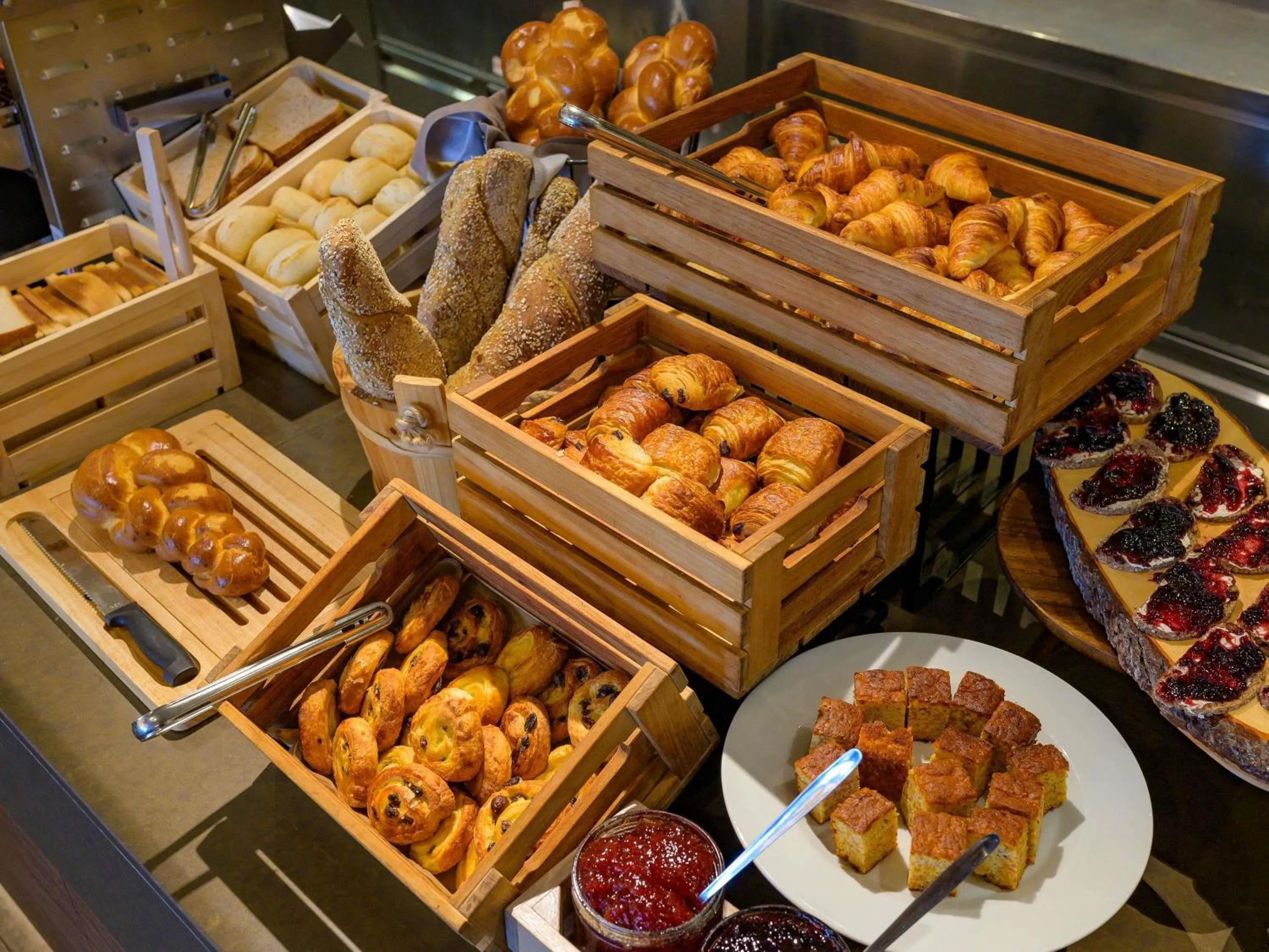 Breakfast in Mövenpick Hotel Lausanne