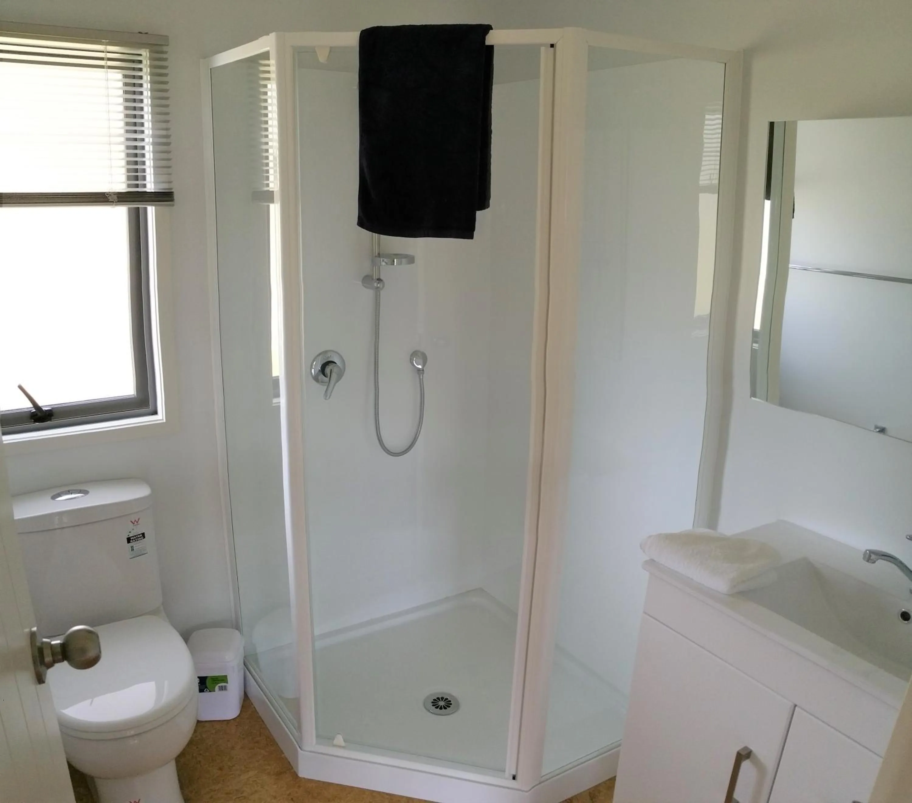 Shower in Russell-Orongo Bay Holiday Park