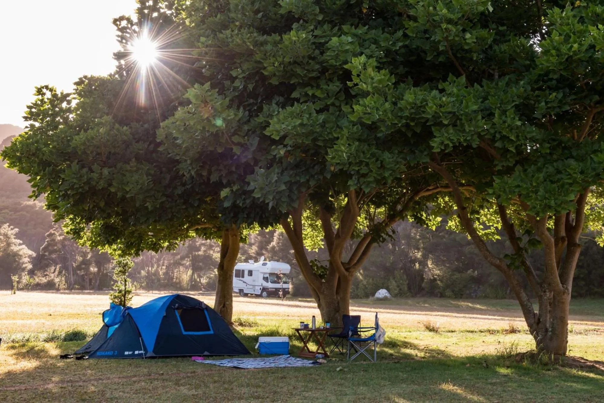 Garden in Russell-Orongo Bay Holiday Park