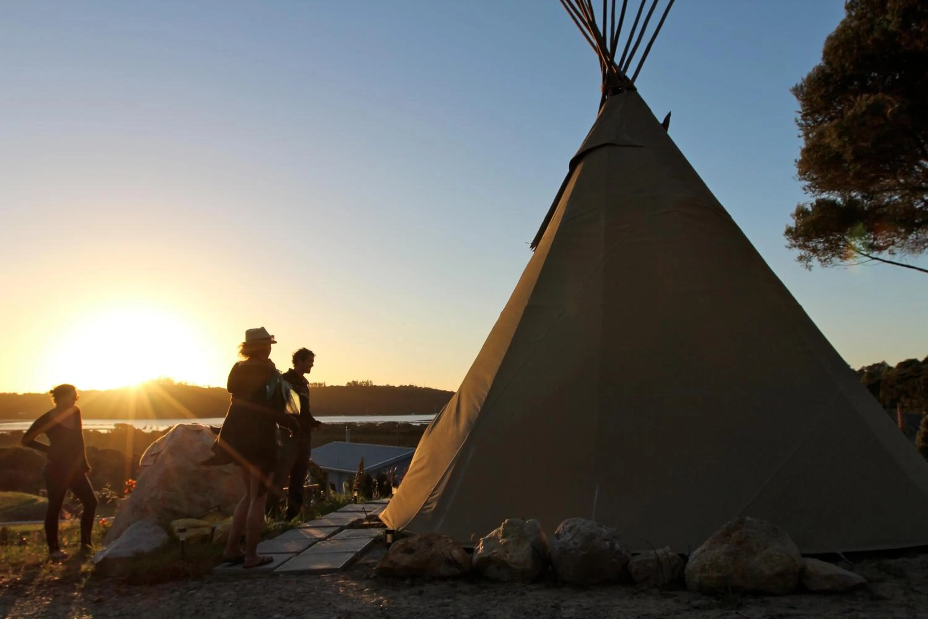 Sea view in Russell-Orongo Bay Holiday Park