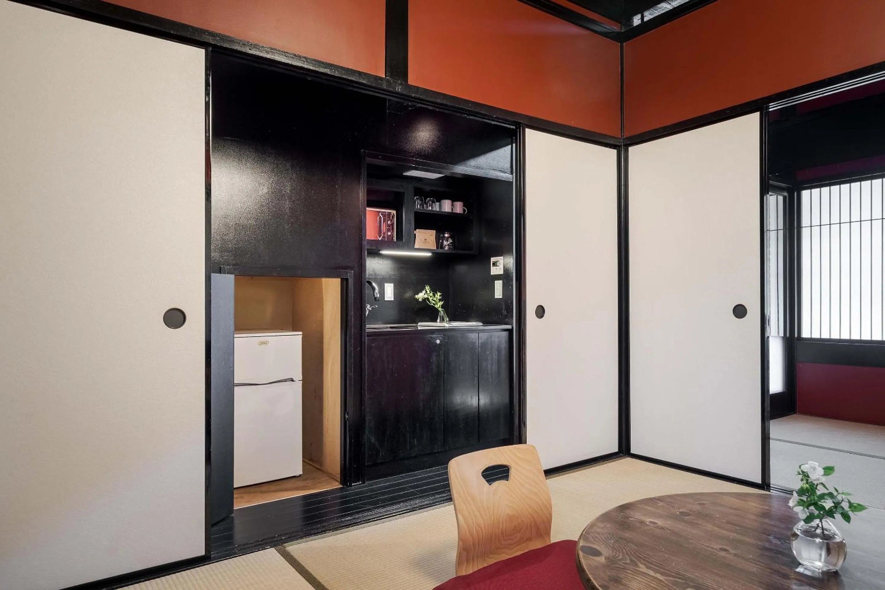 kitchen in Suo an Machiya House