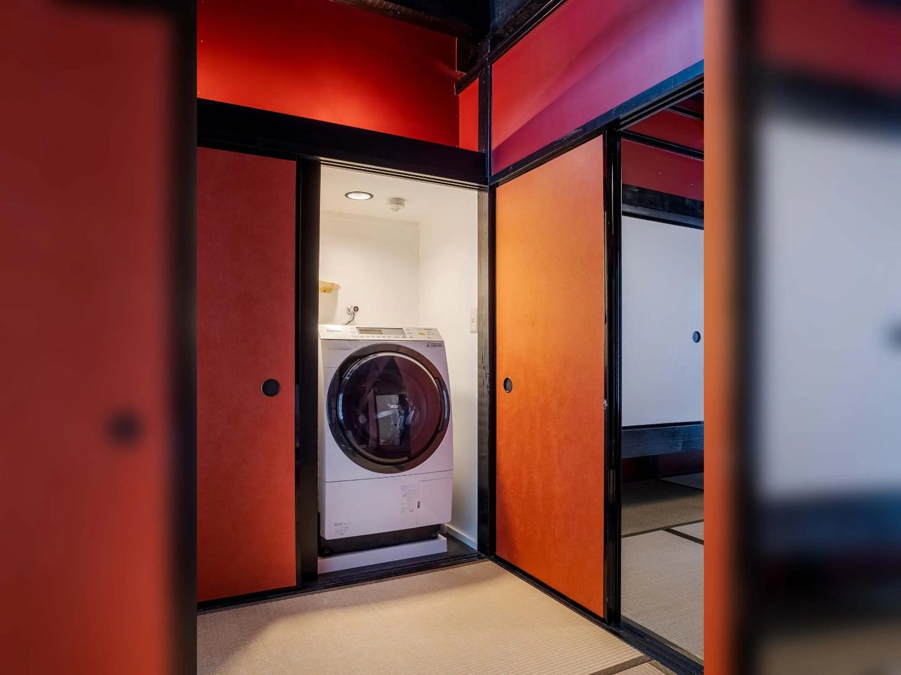 washing machine in Suo an Machiya House