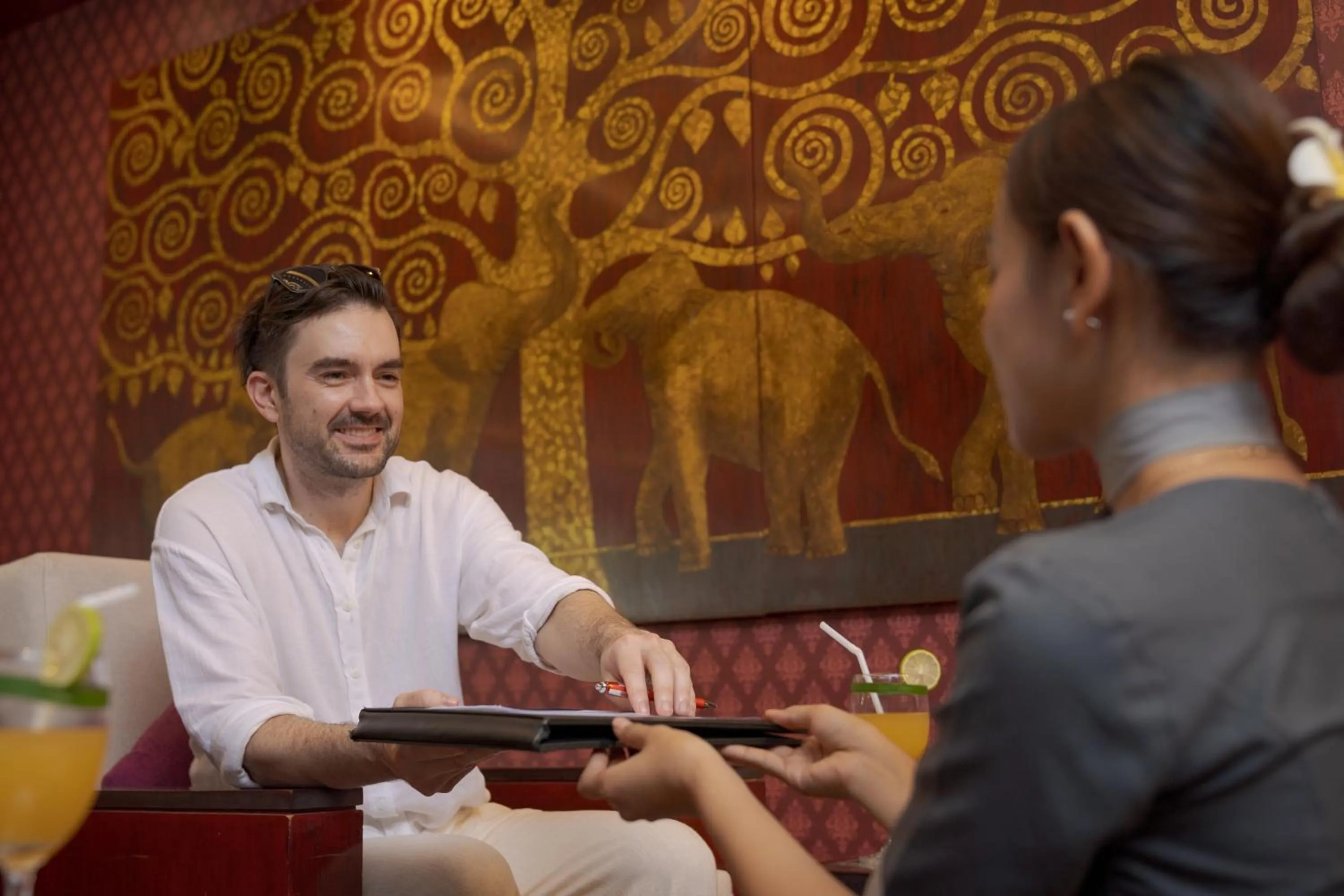 Guests in Memoire d' Angkor Boutique Hotel