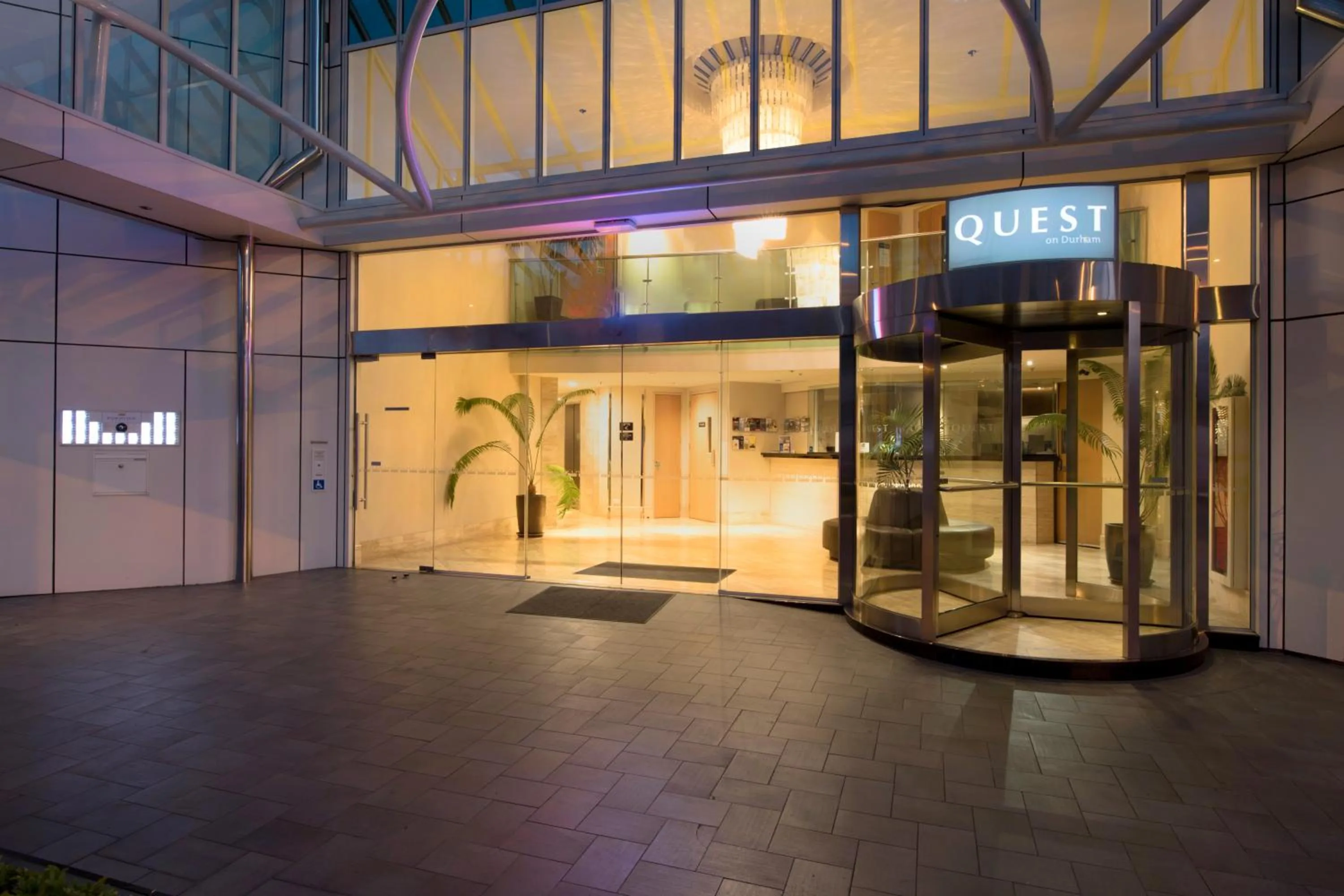 Facade/entrance in Quest on Durham