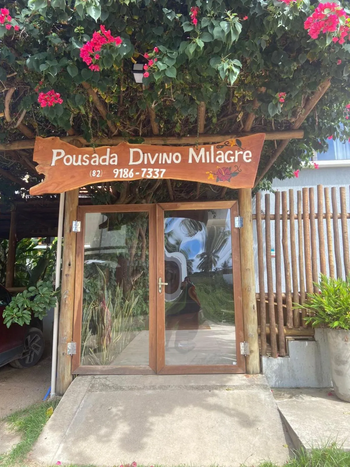 Property building in Pousada Divino Milagre