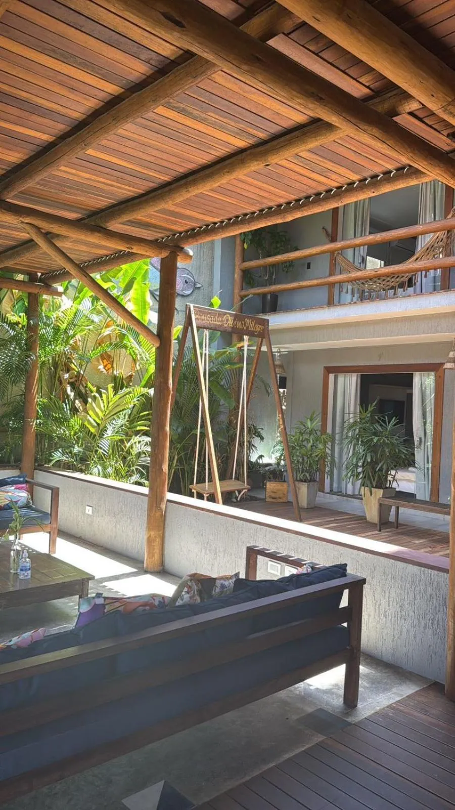 Patio in Pousada Divino Milagre