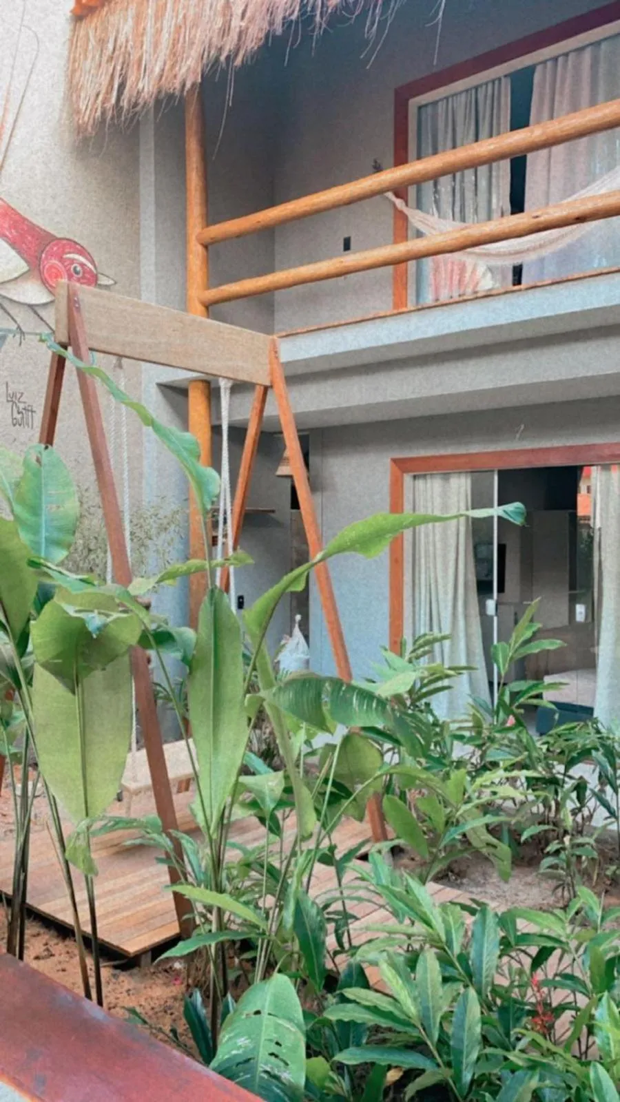 Property building in Pousada Divino Milagre