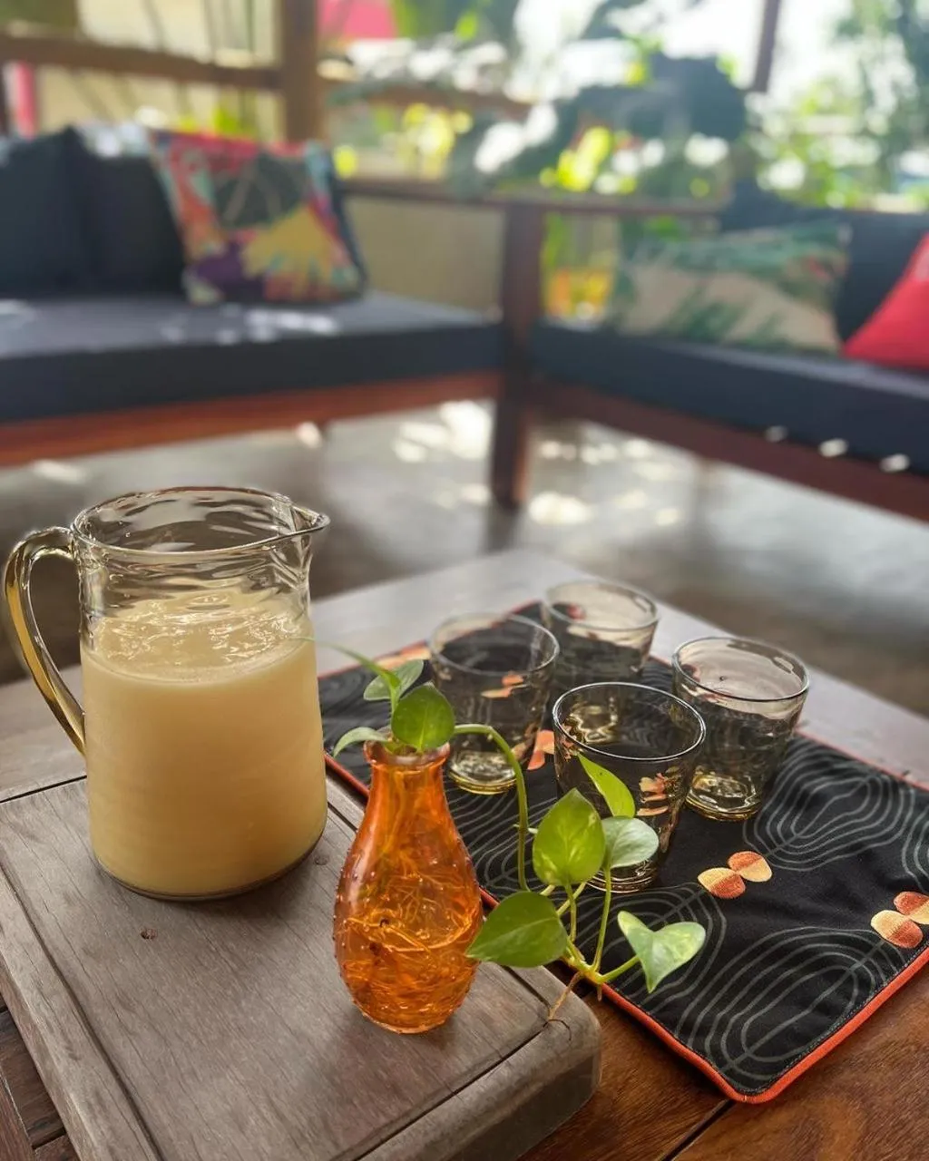 Food and drinks in Pousada Divino Milagre