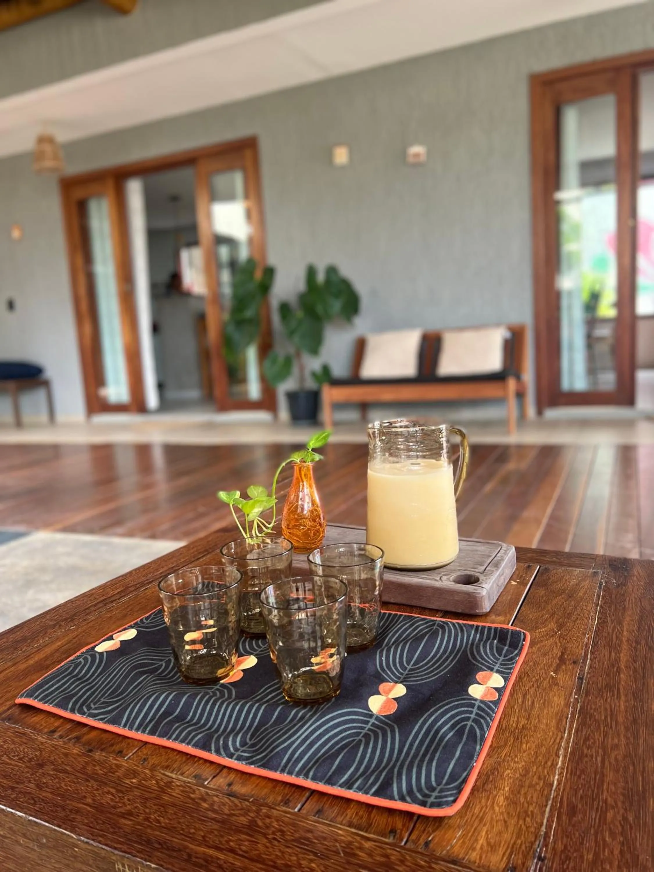 Food and drinks in Pousada Divino Milagre