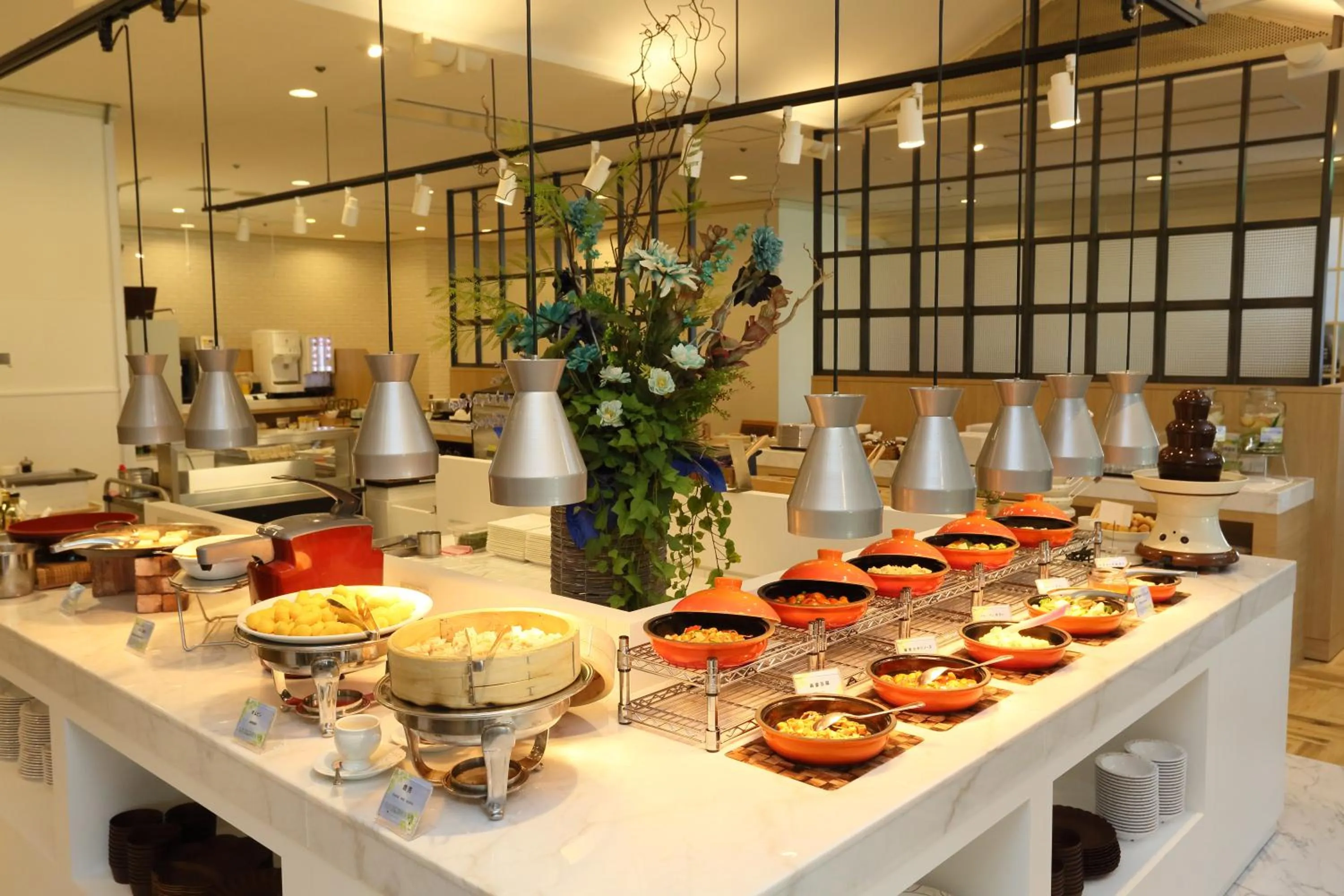 Buffet breakfast in Loisir Hotel Toyohashi