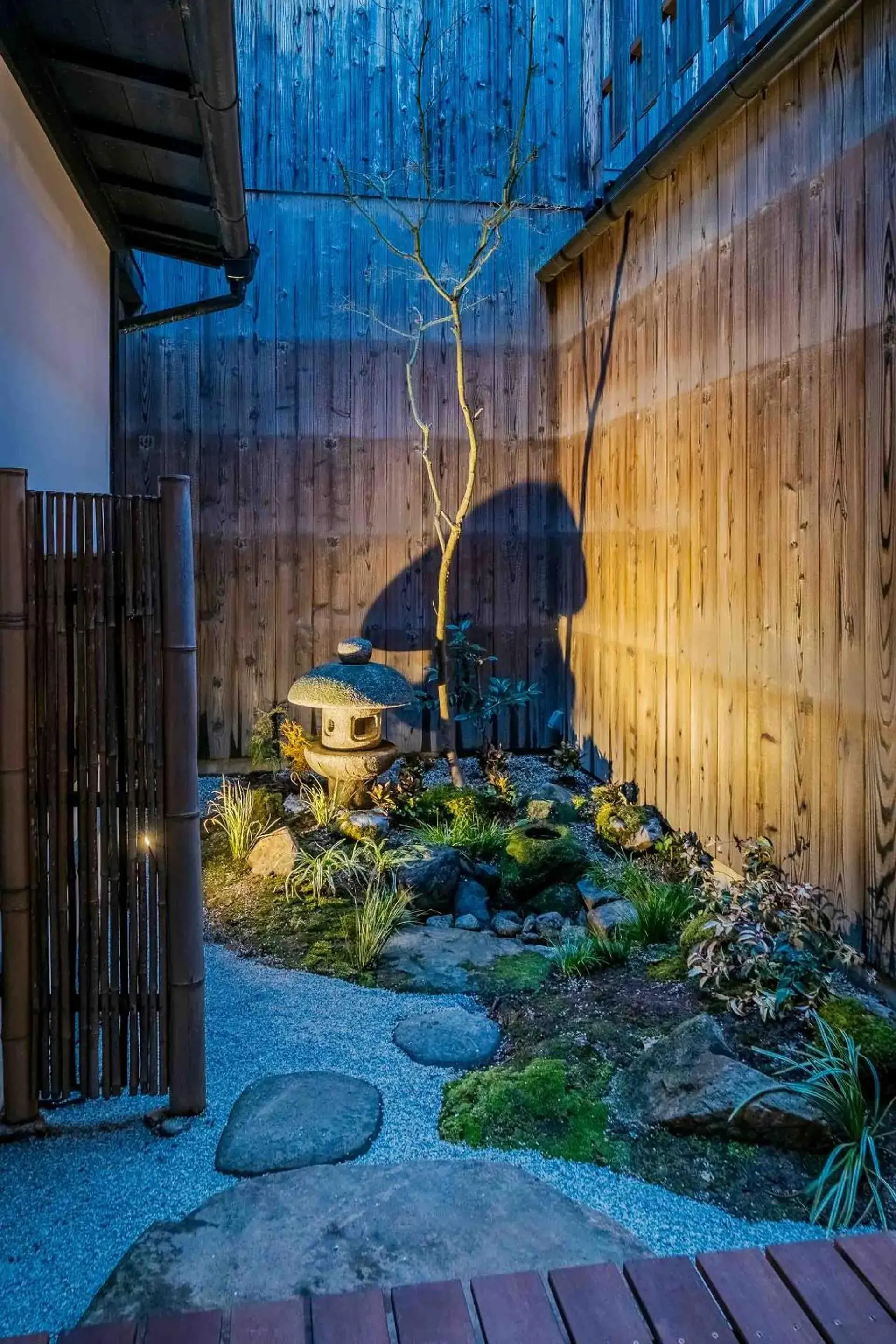 Garden view in Shobu an Machiya House Garden view in Shobu an Machiya House