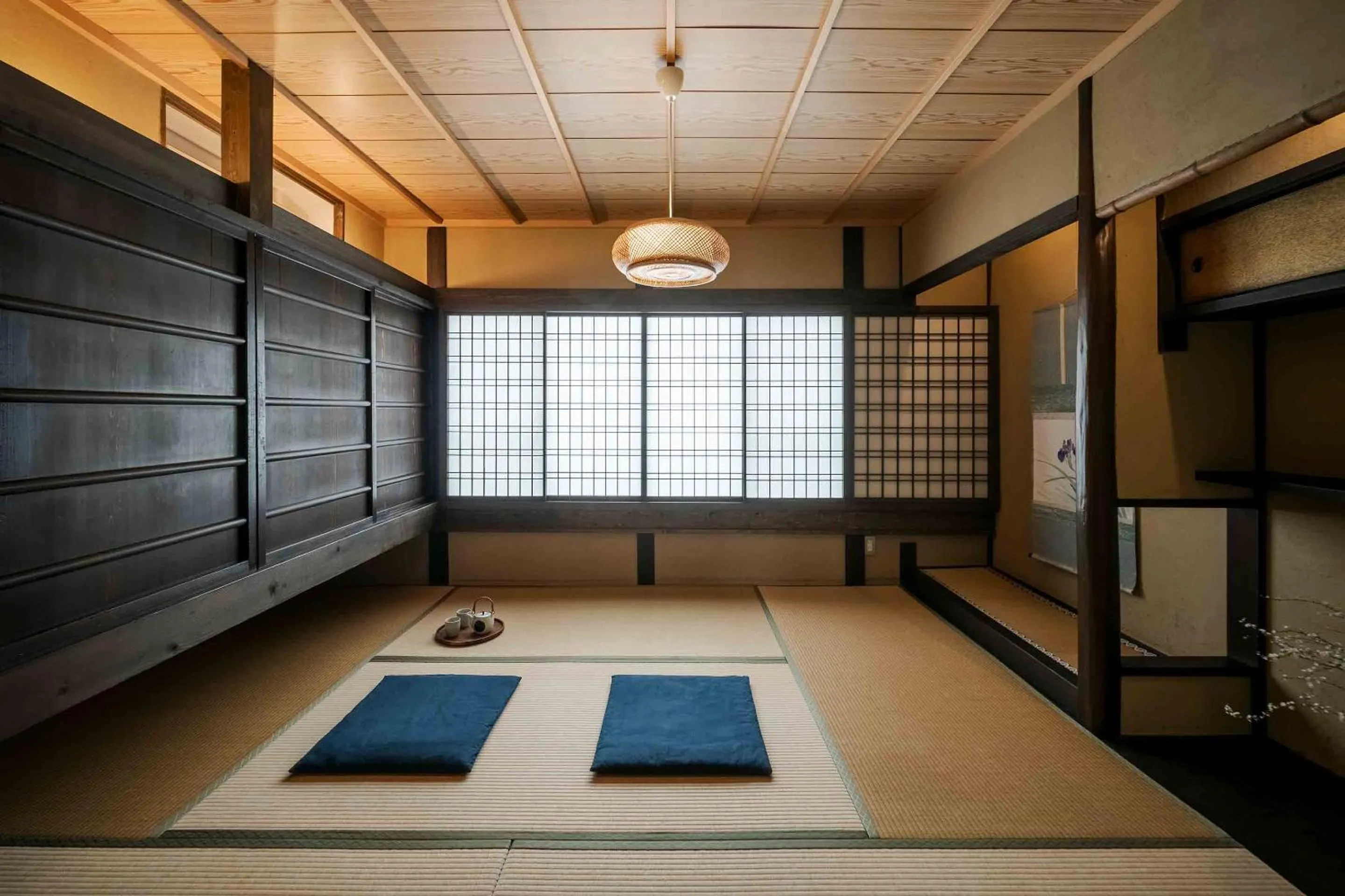 Bedroom in Shobu an Machiya House