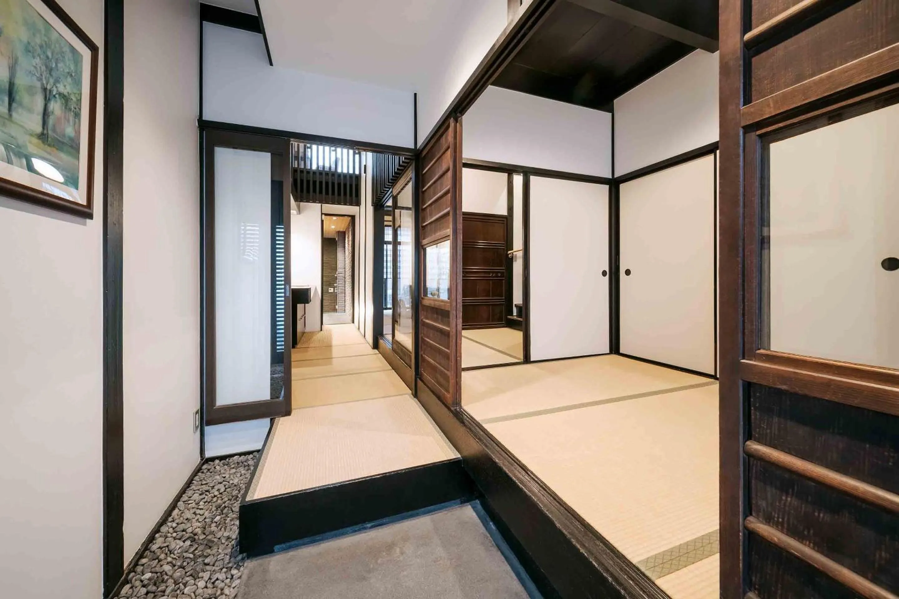 Area and facilities, Bed in Shobu an Machiya House