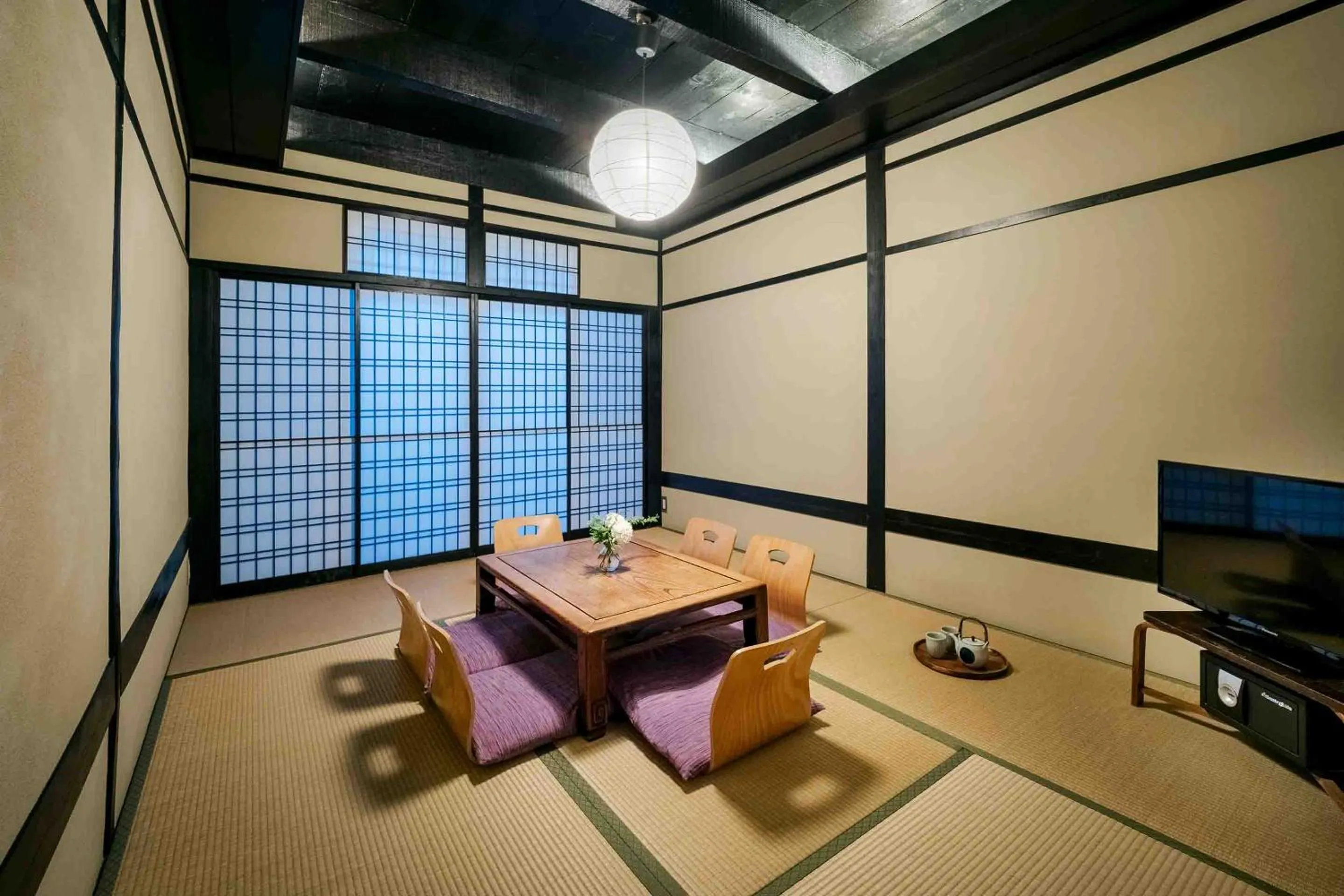 Living room in Shobu an Machiya House