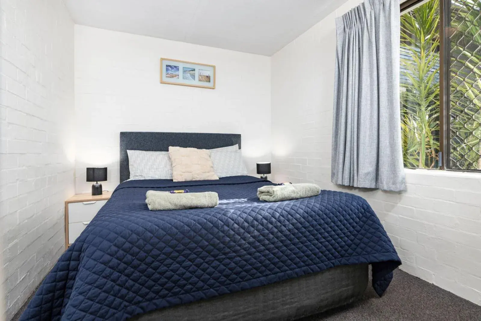 Bed in Sails Motel Geraldton Bed in Sails Motel Geraldton