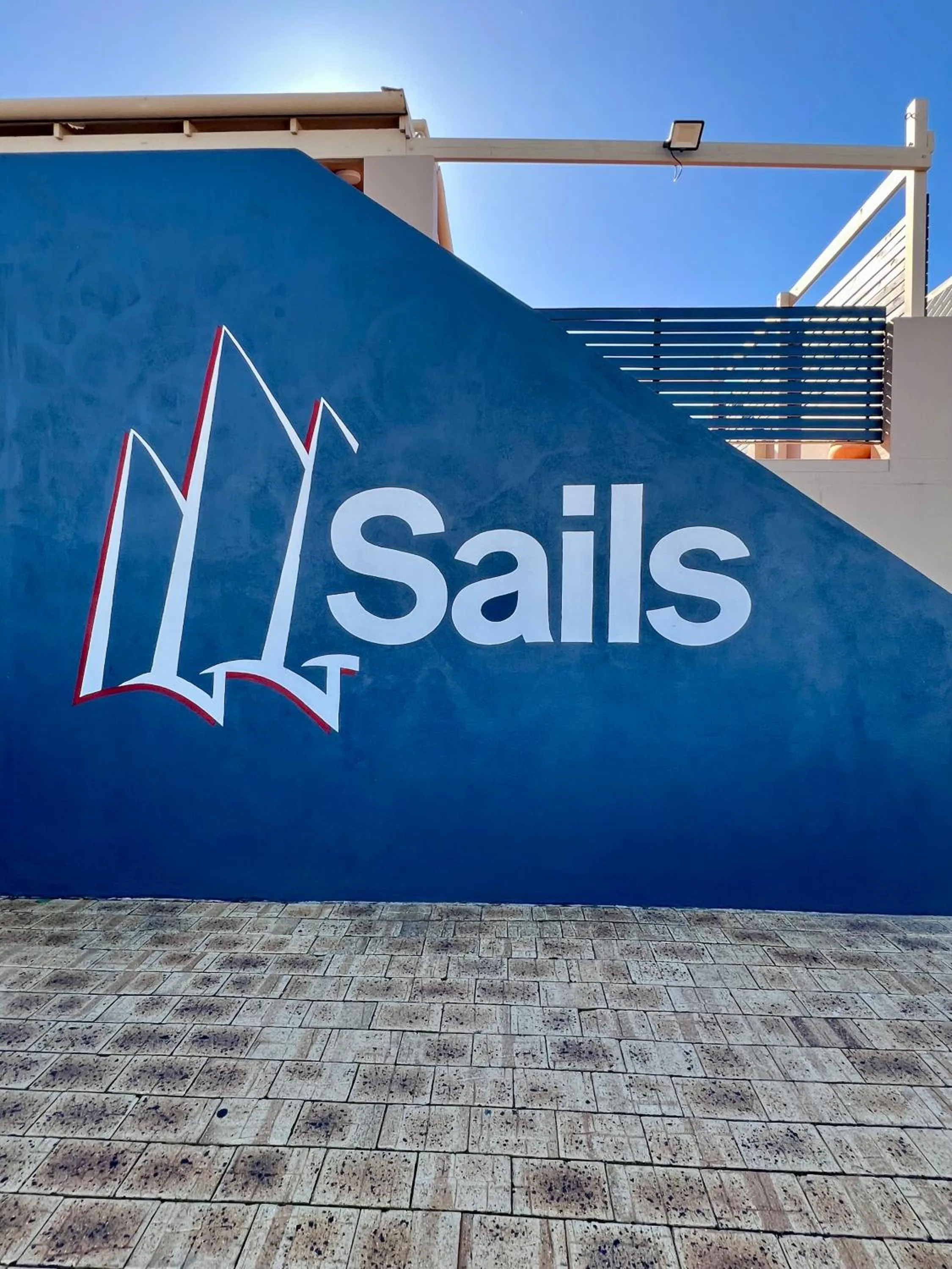 Property logo or sign in Sails Motel Geraldton