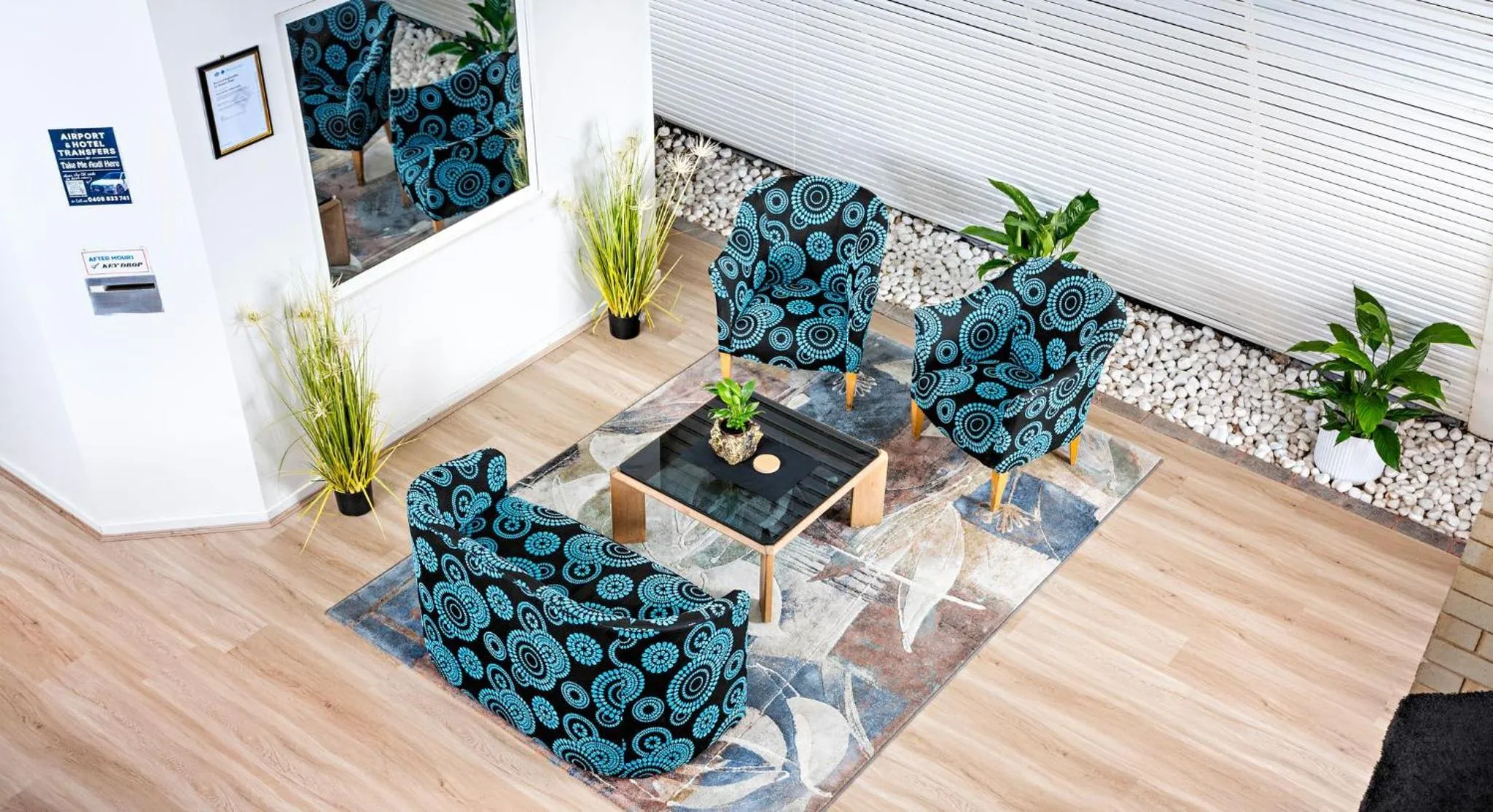 Lobby or reception in Sails Motel Geraldton