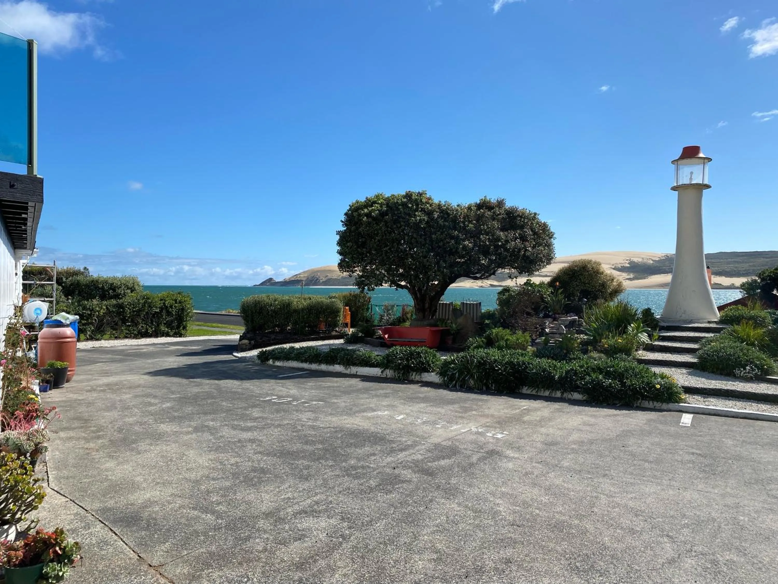 Sea view in Opononi Lighthouse Motel