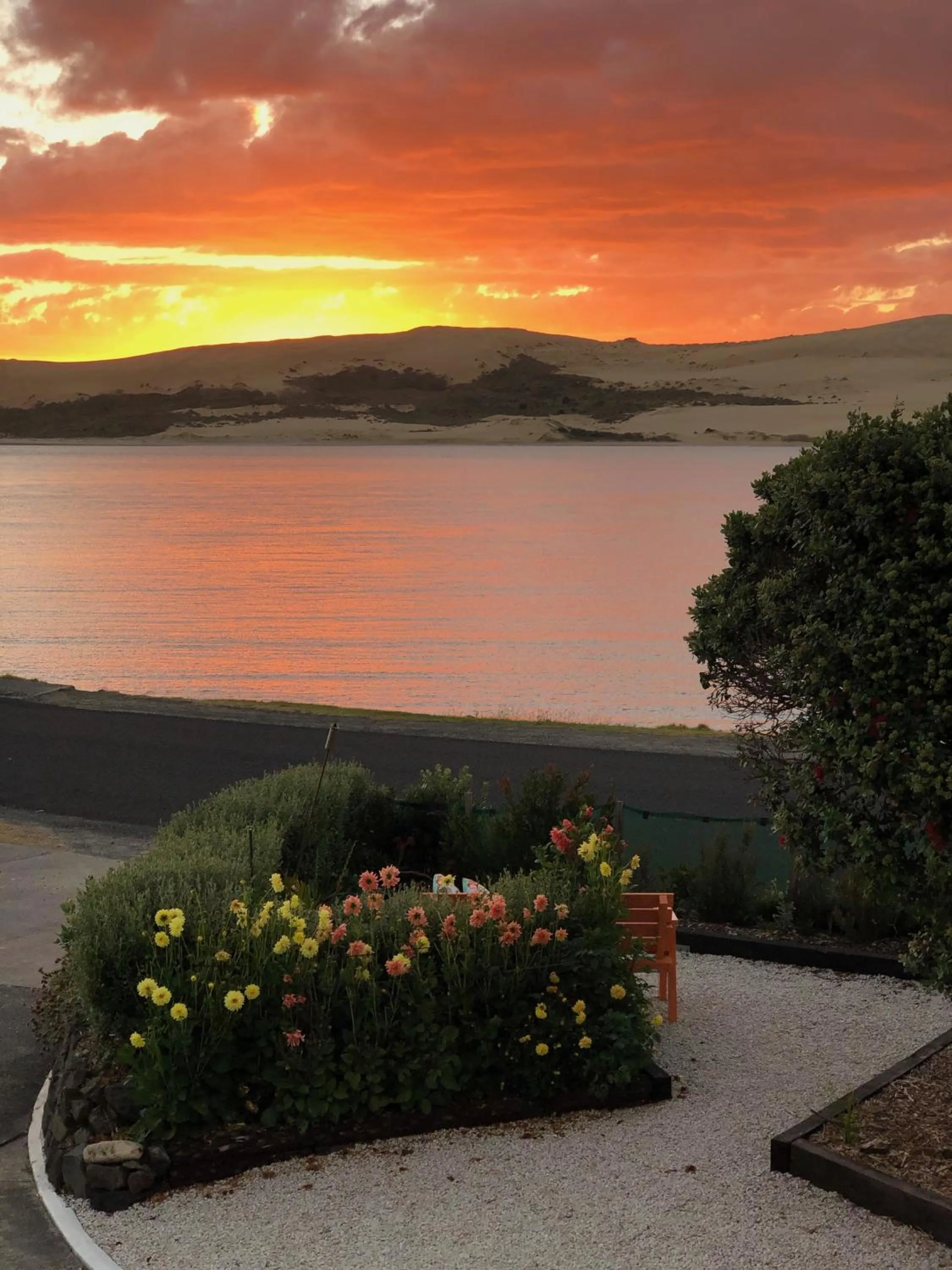 Natural landscape in Opononi Lighthouse Motel