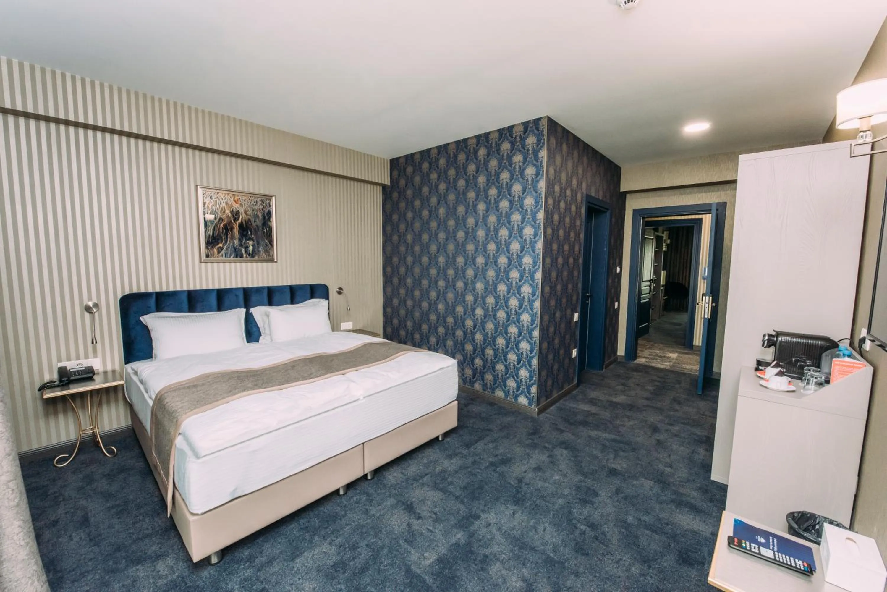 Bed in Hotel Sapphire Bakuriani