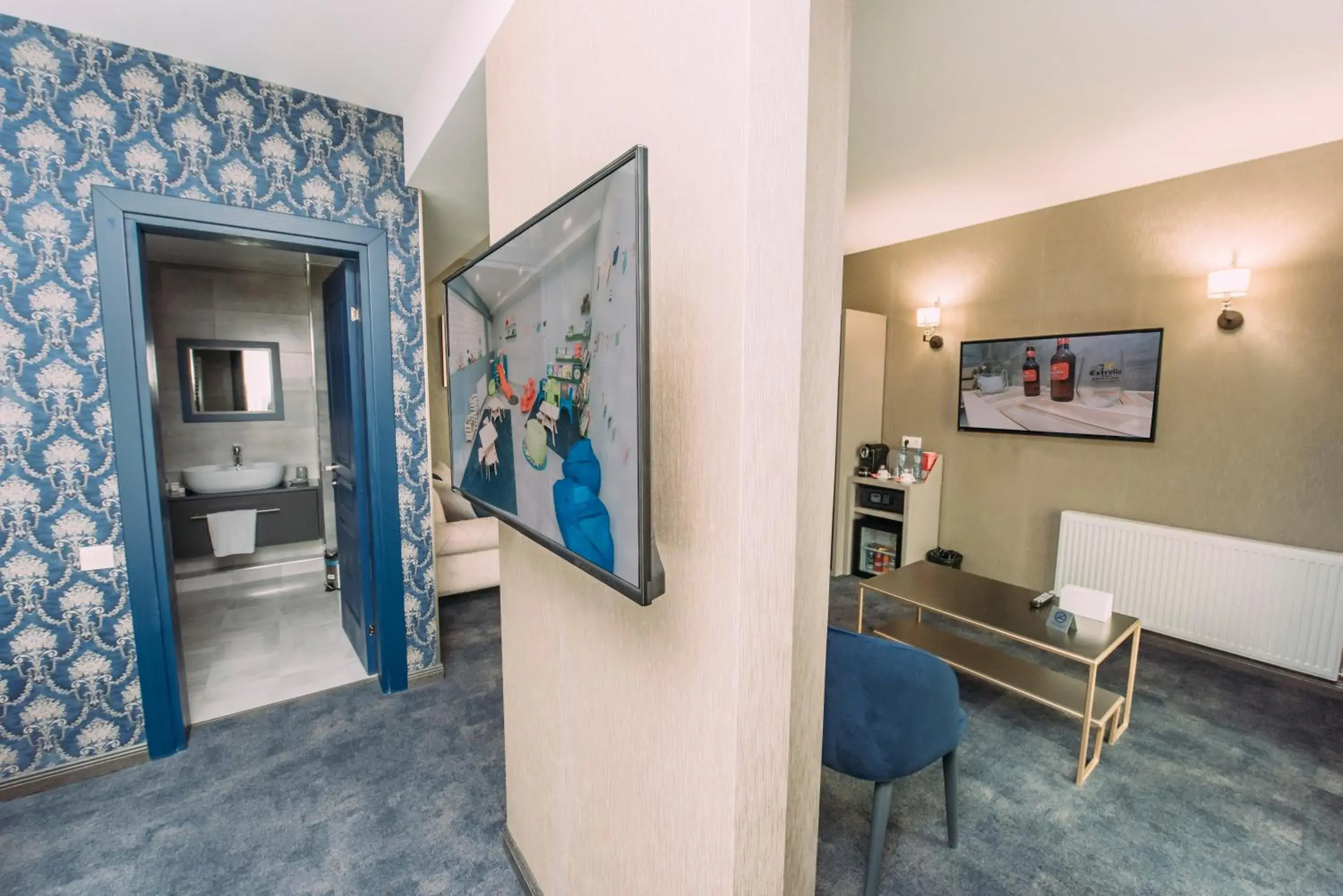 Bed in Hotel Sapphire Bakuriani Bed in Hotel Sapphire Bakuriani