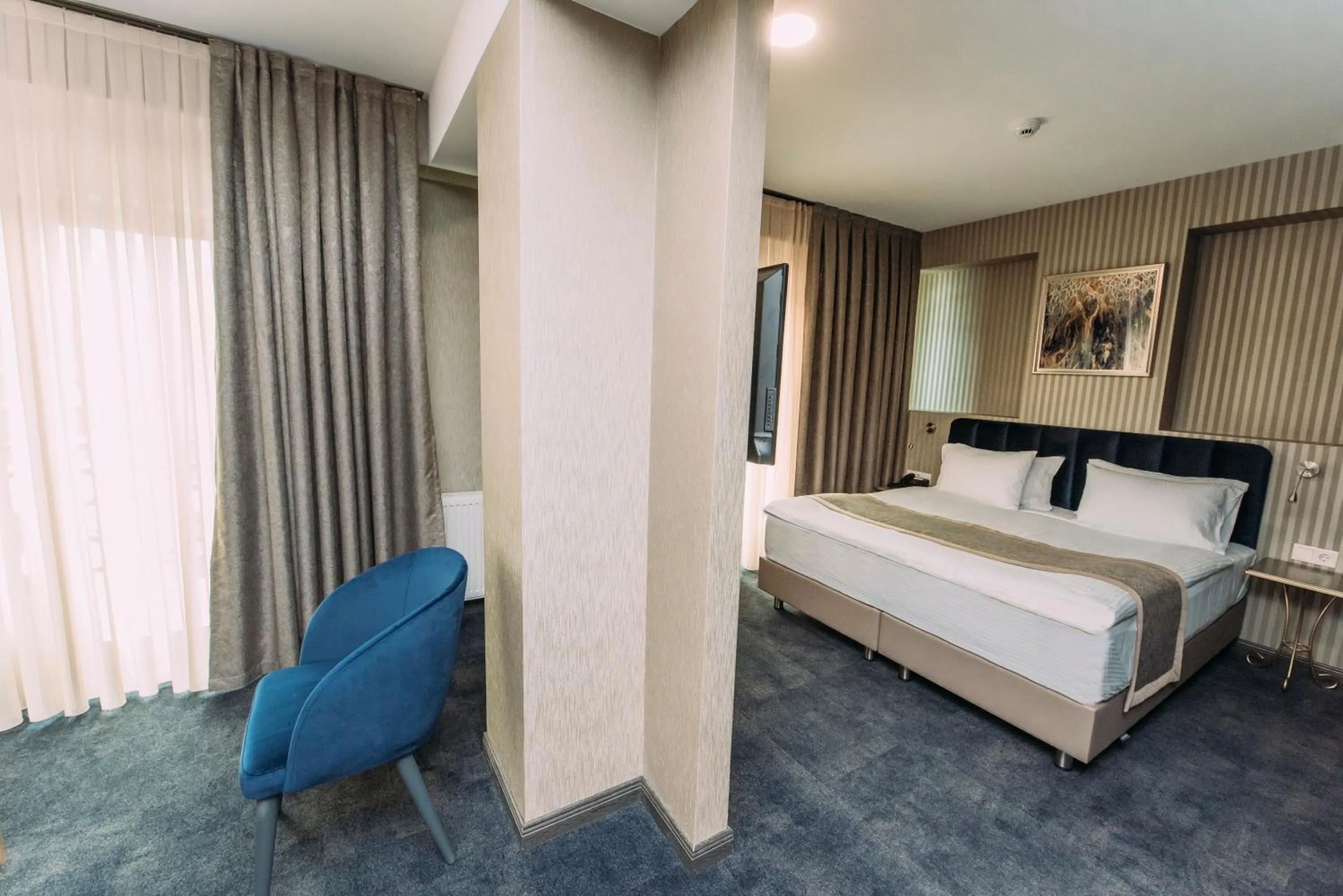 Bed in Hotel Sapphire Bakuriani