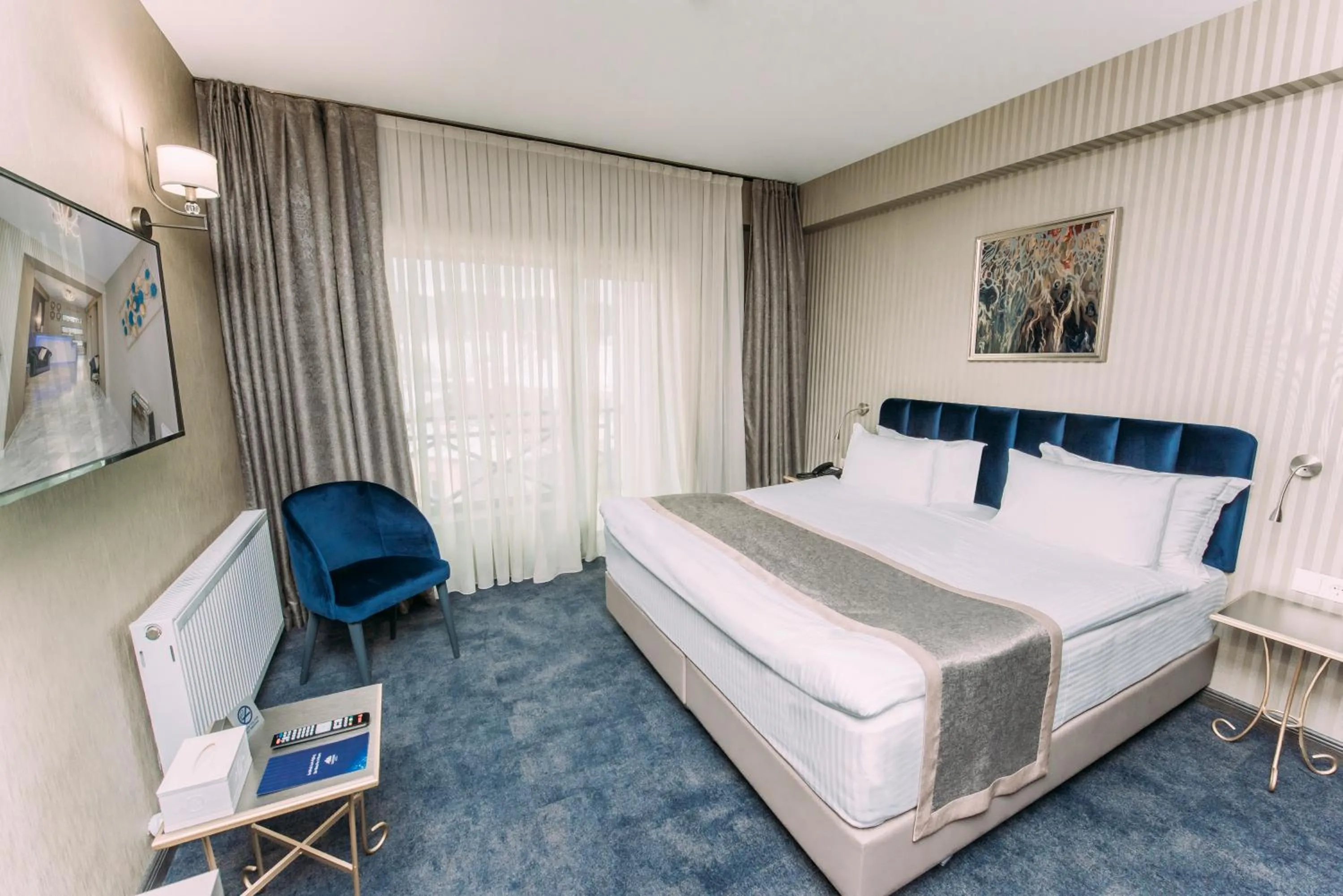 Bed in Hotel Sapphire Bakuriani