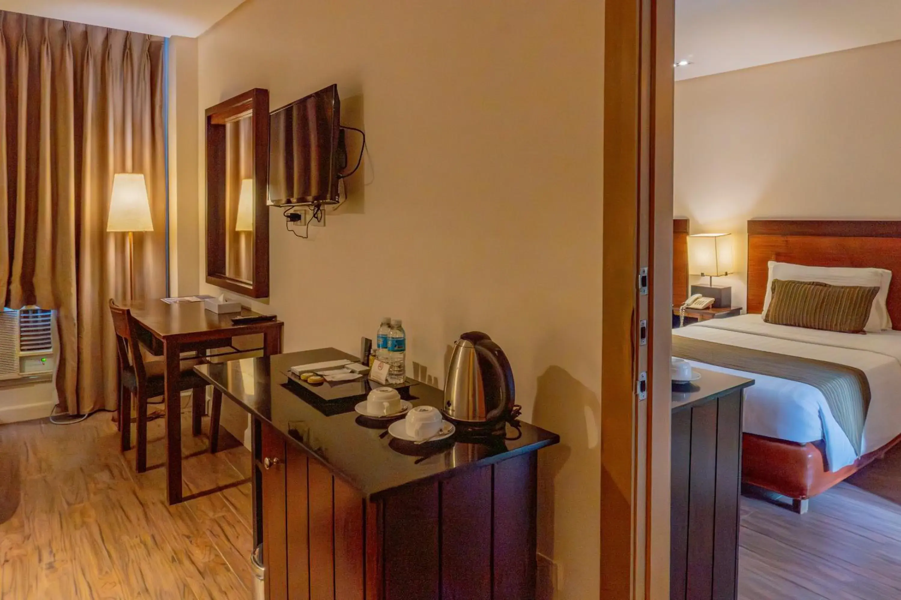 Bed in Boracay Sands Hotel Bed in Boracay Sands Hotel