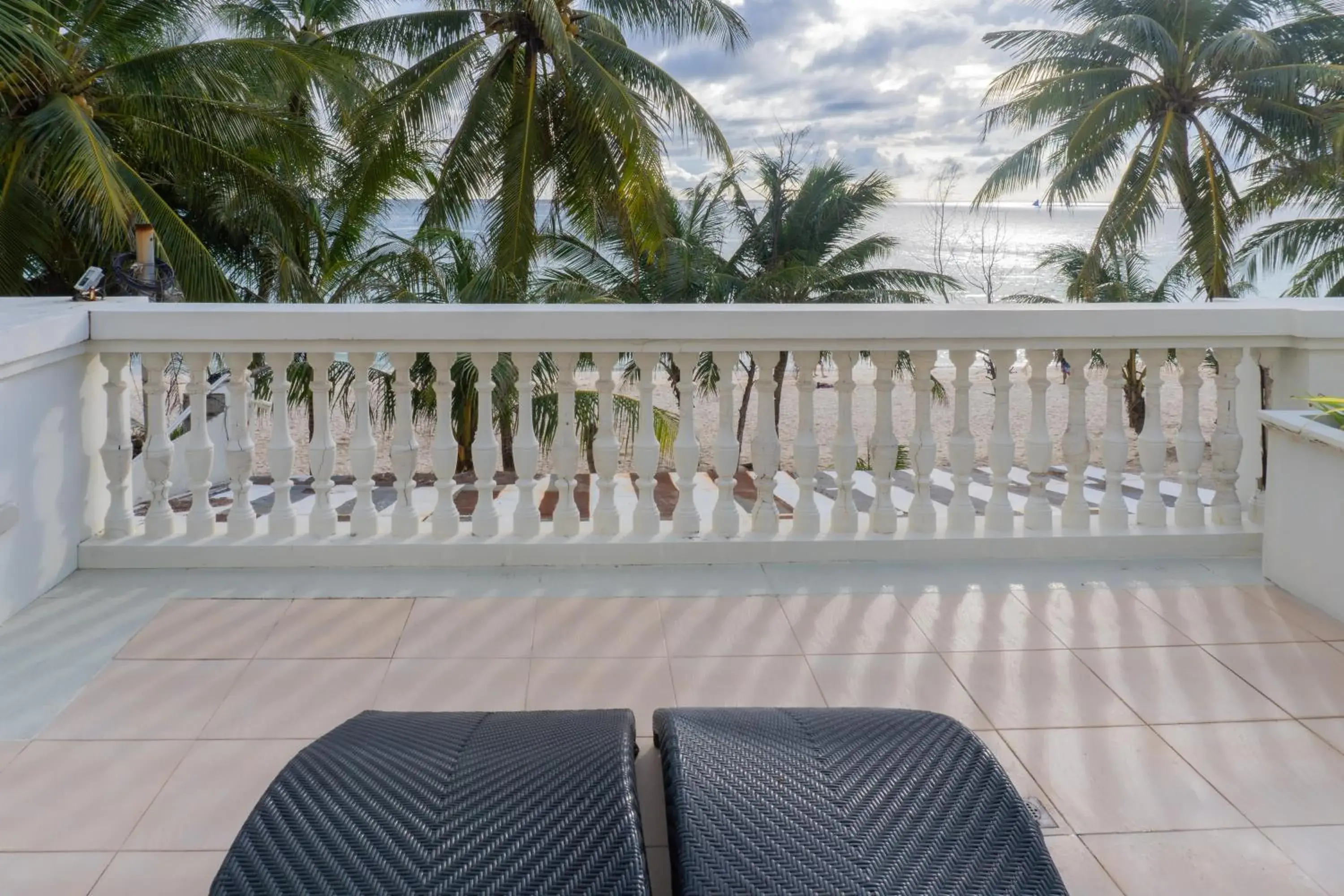 Balcony/Terrace in Boracay Sands Hotel Balcony/Terrace in Boracay Sands Hotel