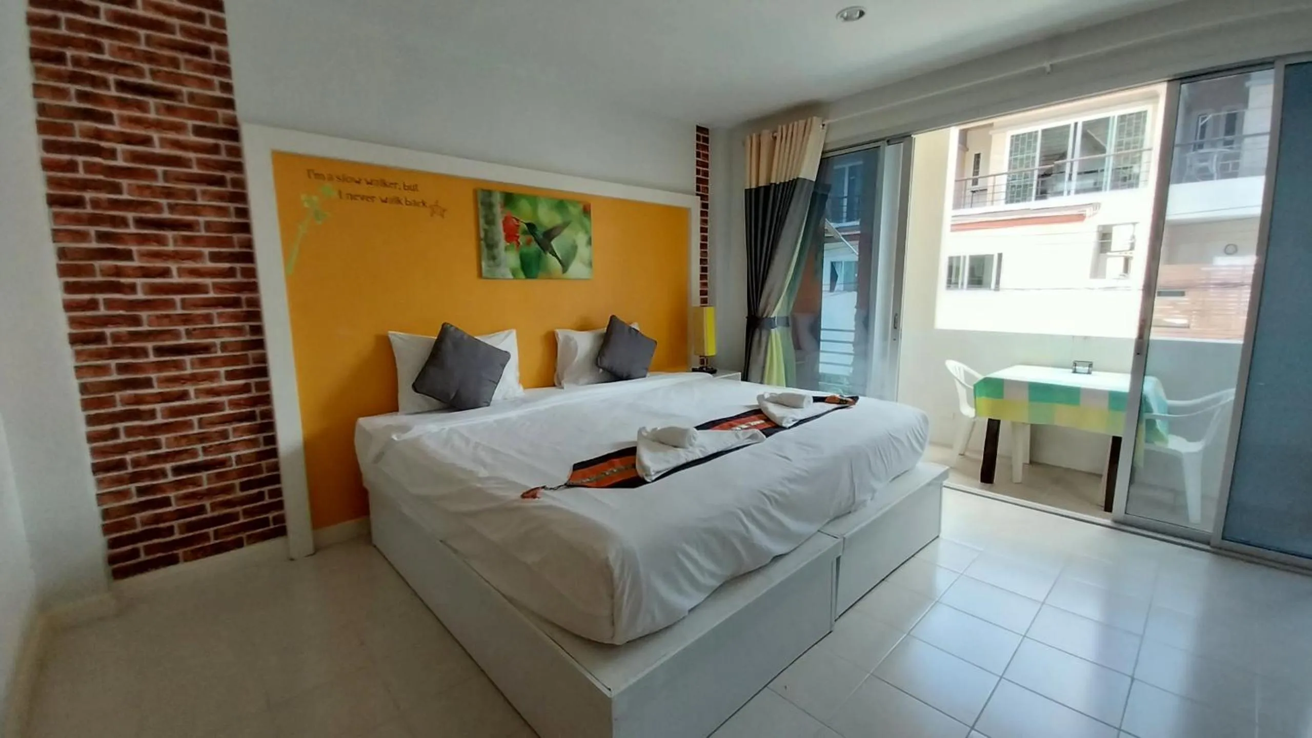 Bed in Phuket Racha Kata Homestay