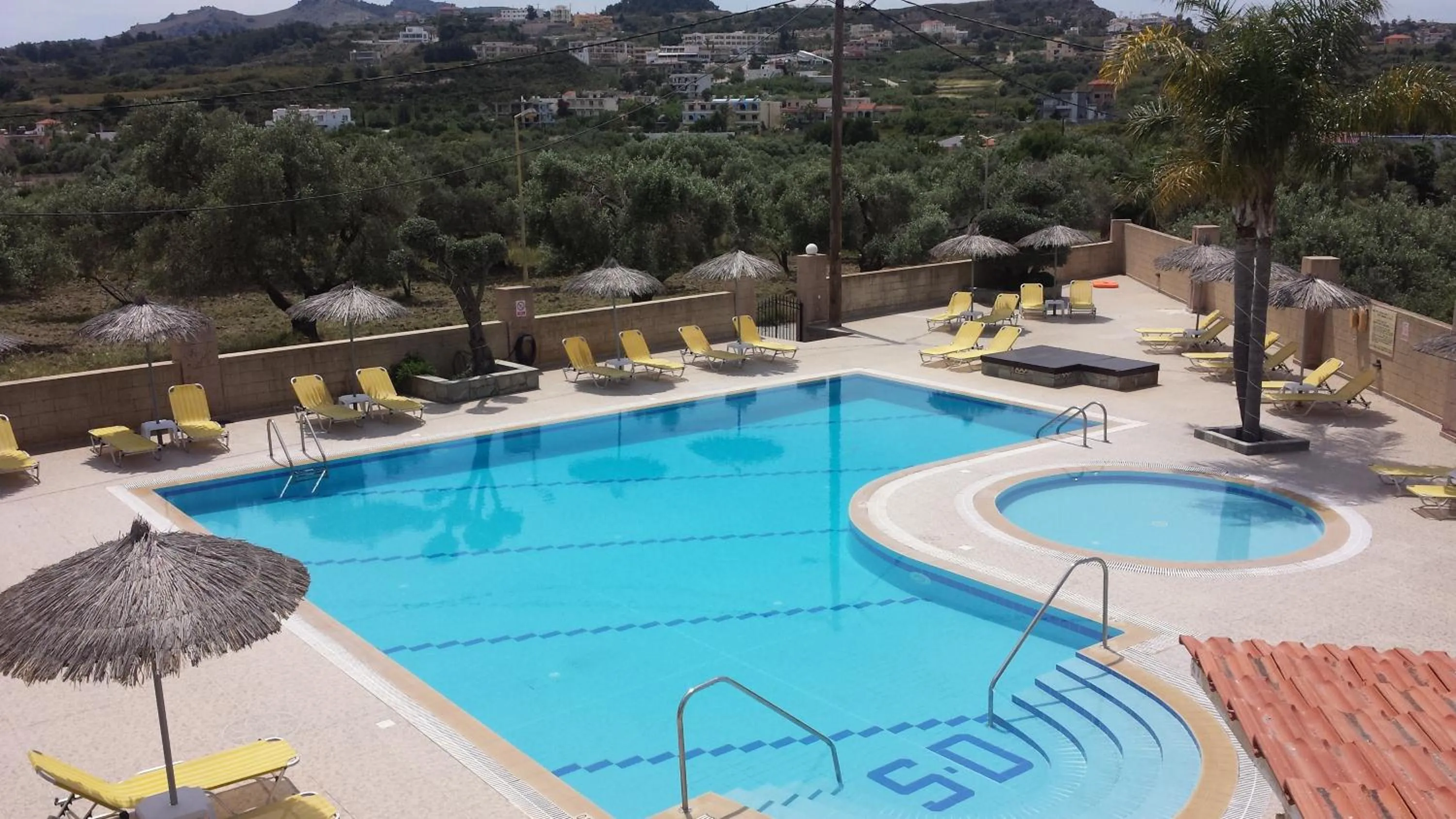 Swimming pool in Summer Days