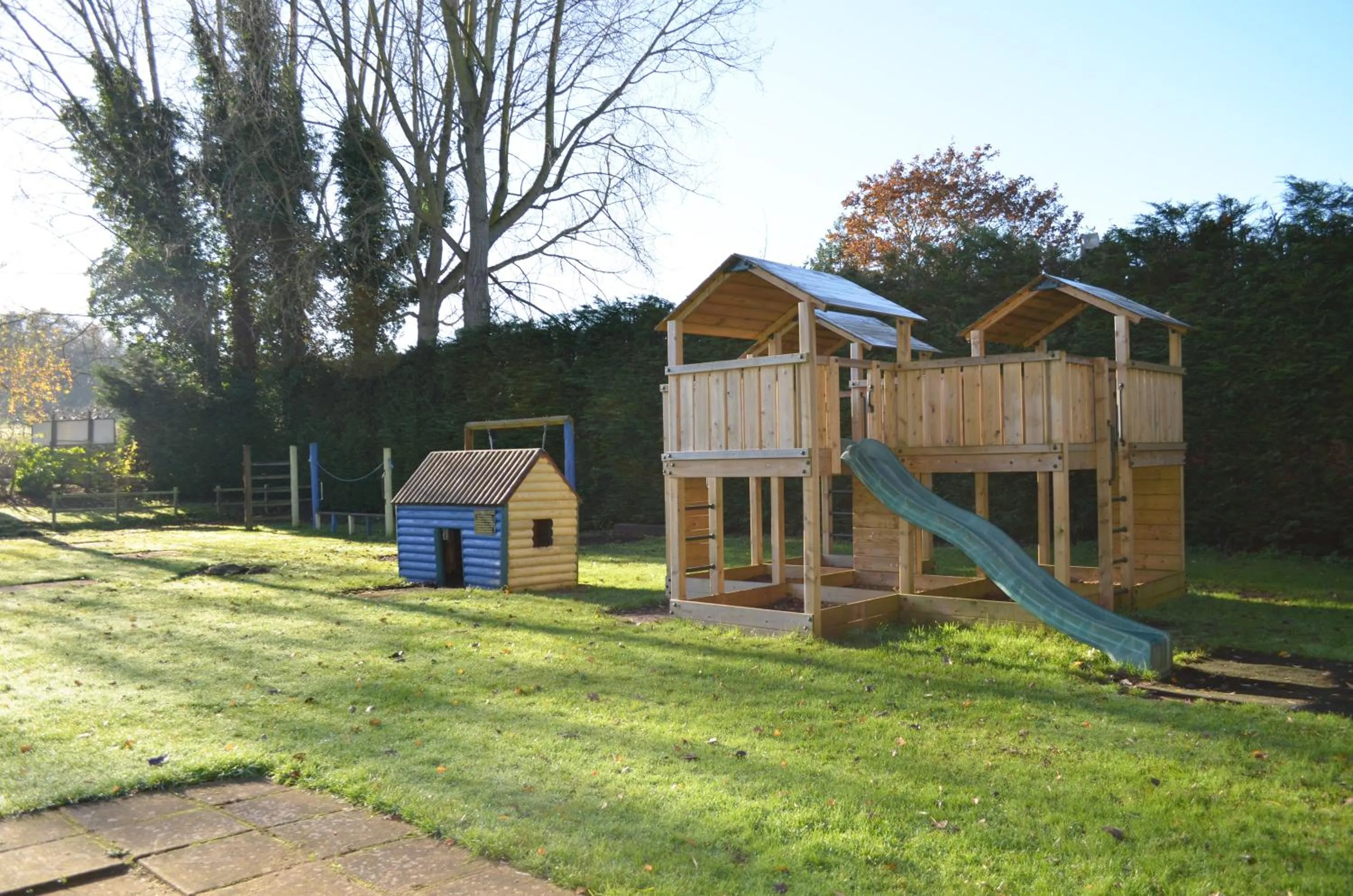 Children play ground in The Feathers